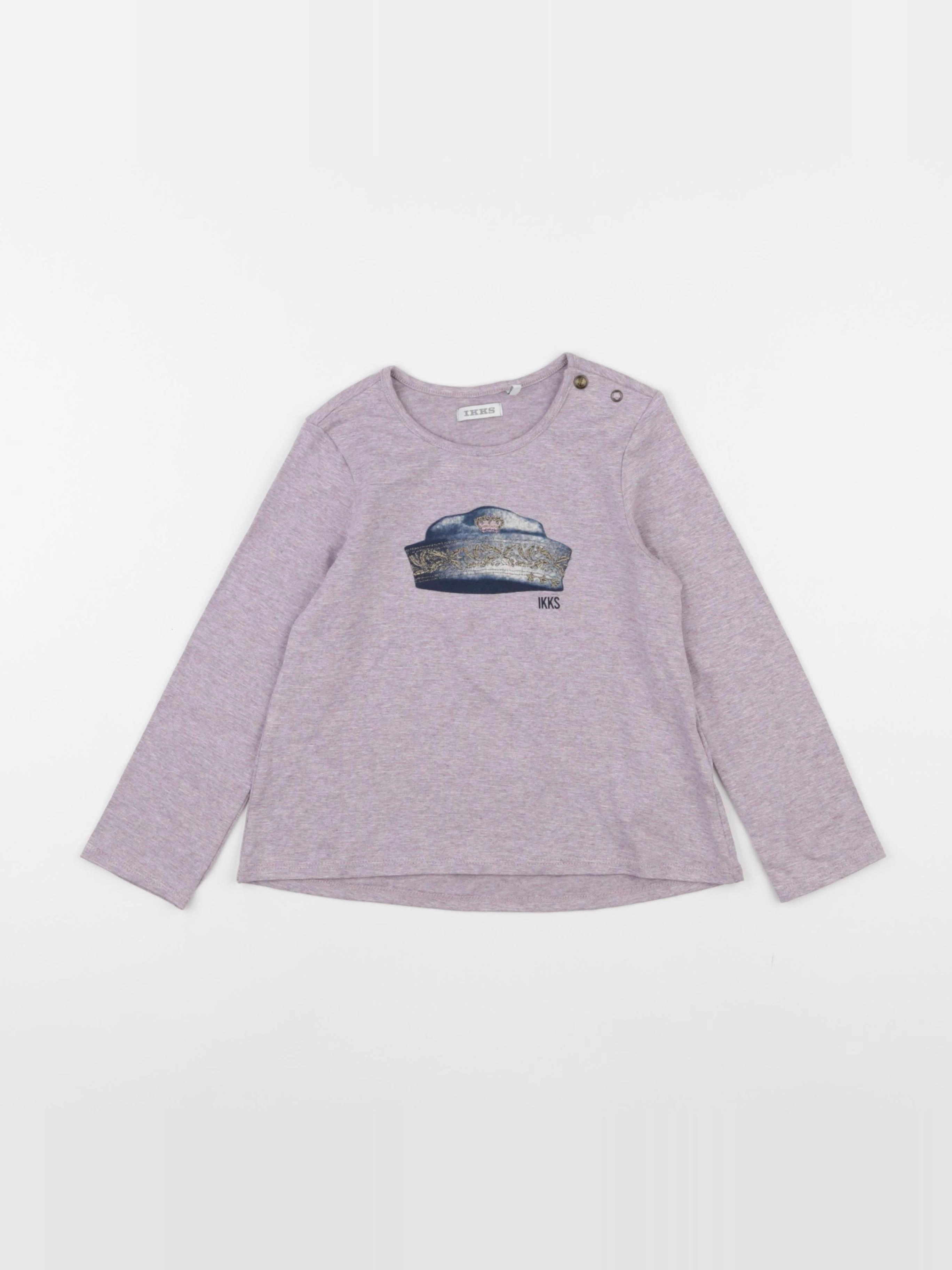 IKKS - tee-shirt violet - 3 ans