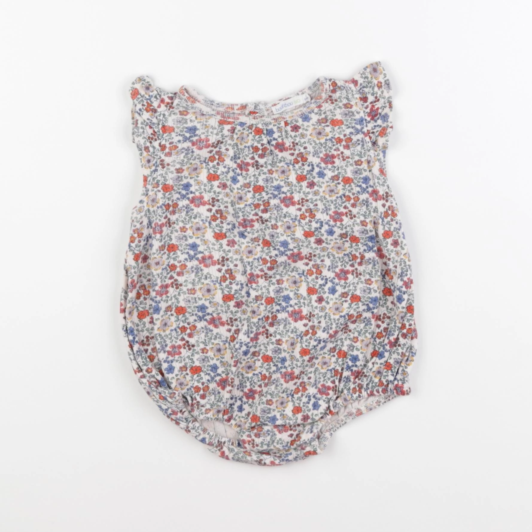 Boutchou - combinaison multicolore - 6 mois