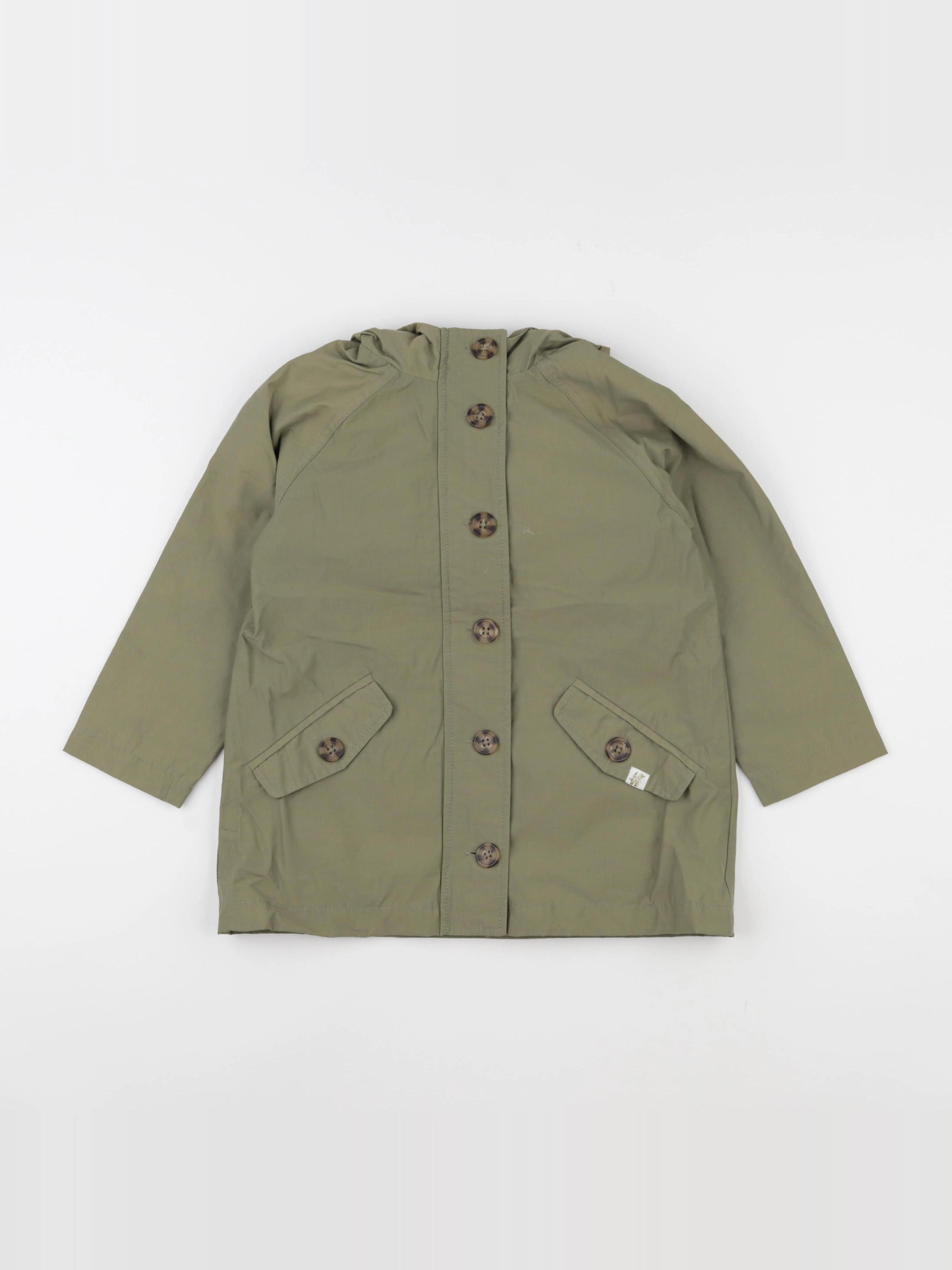 Vertbaudet - imperméable vert - 6 ans