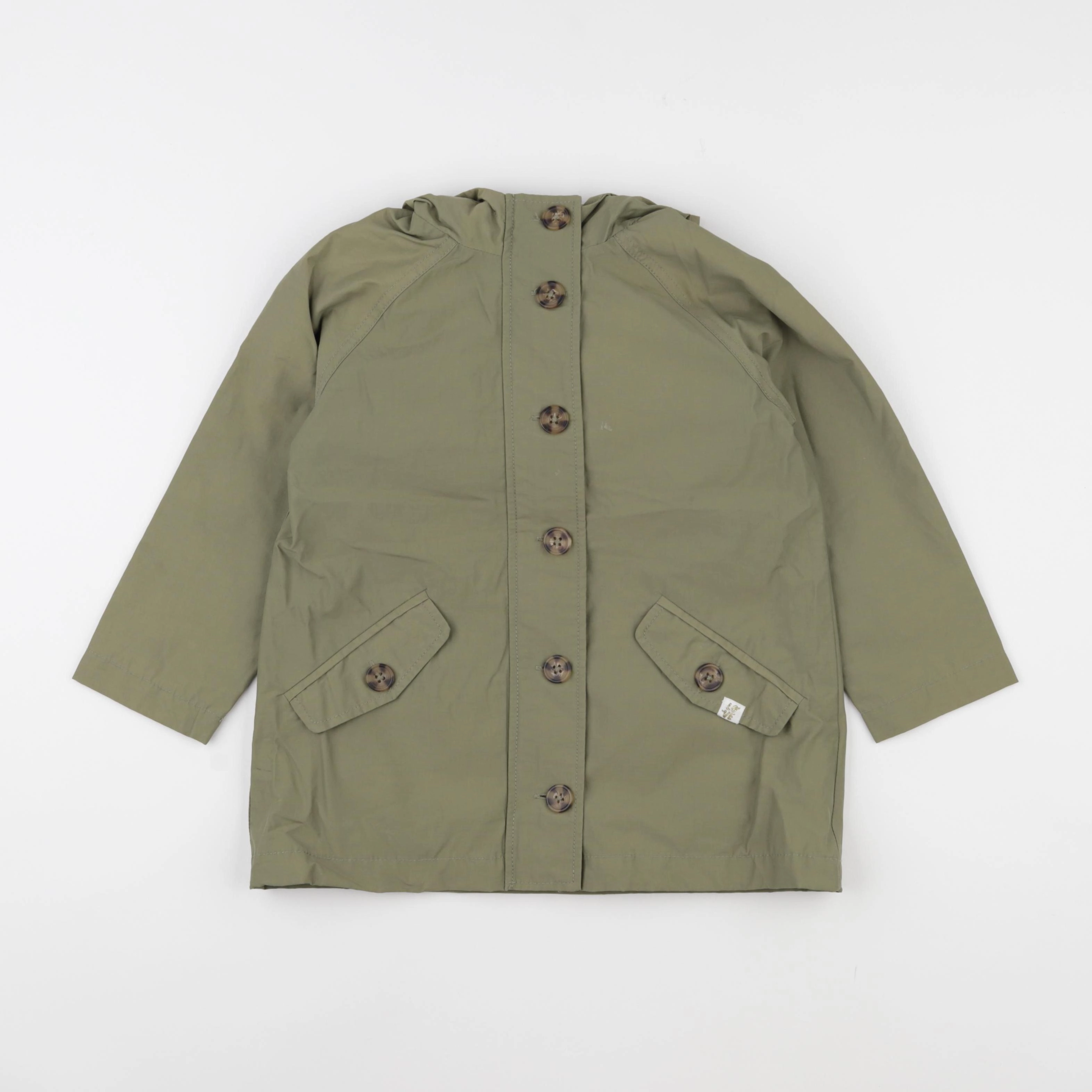 Vertbaudet - imperméable vert - 6 ans