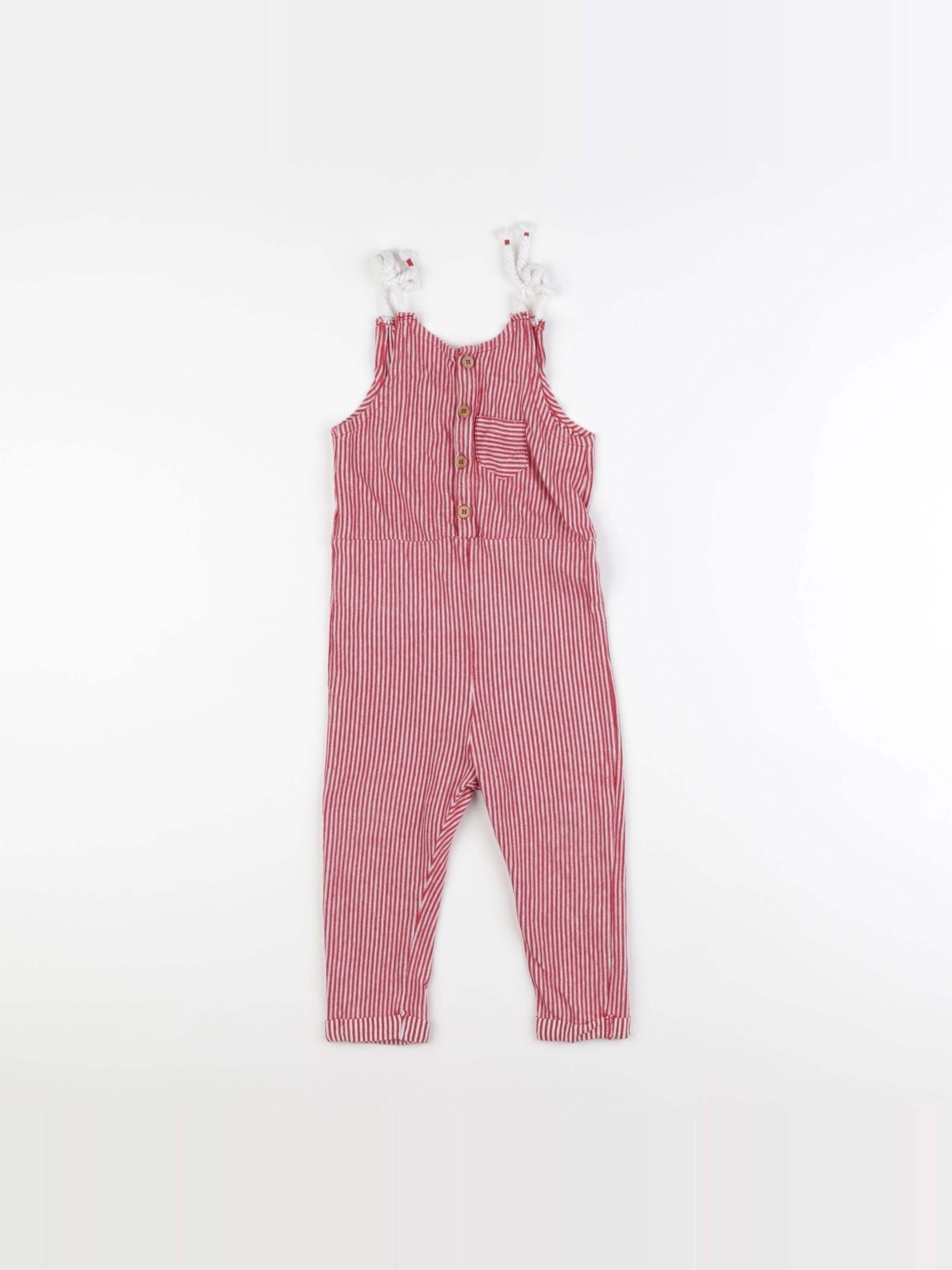Zara - combinaison blanc, rouge - 18/24 mois