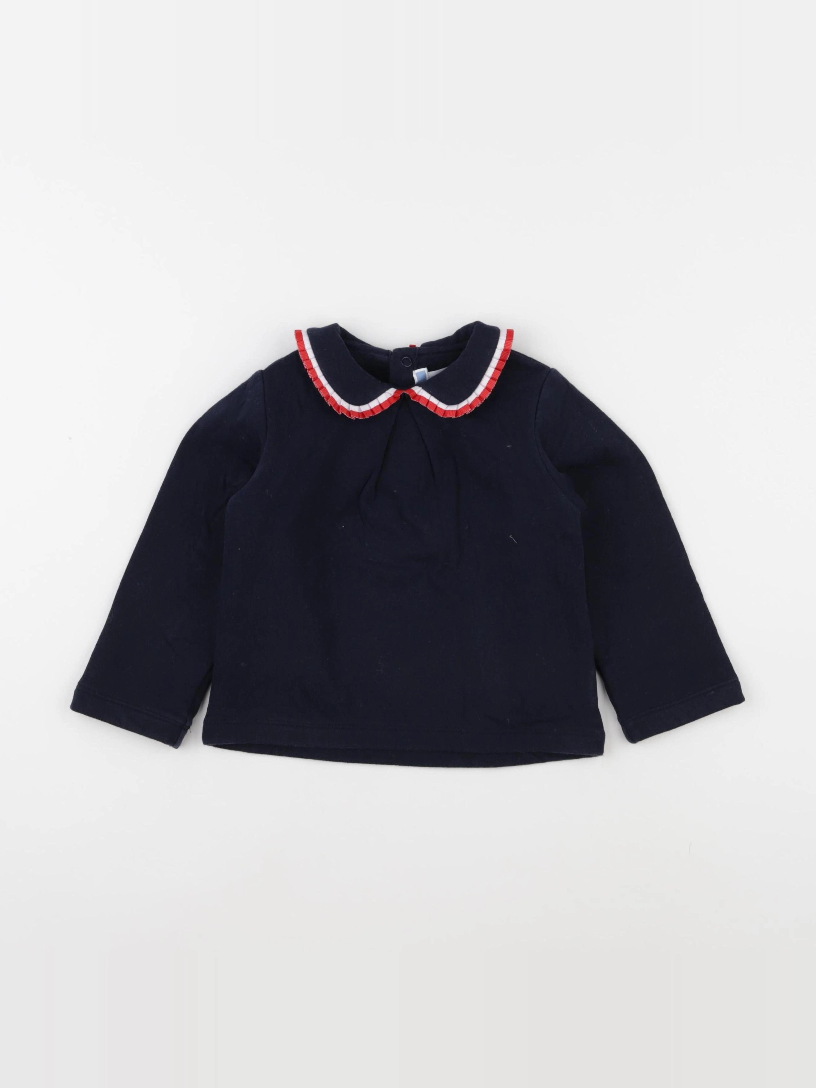 Jacadi - sweat bleu - 36 mois