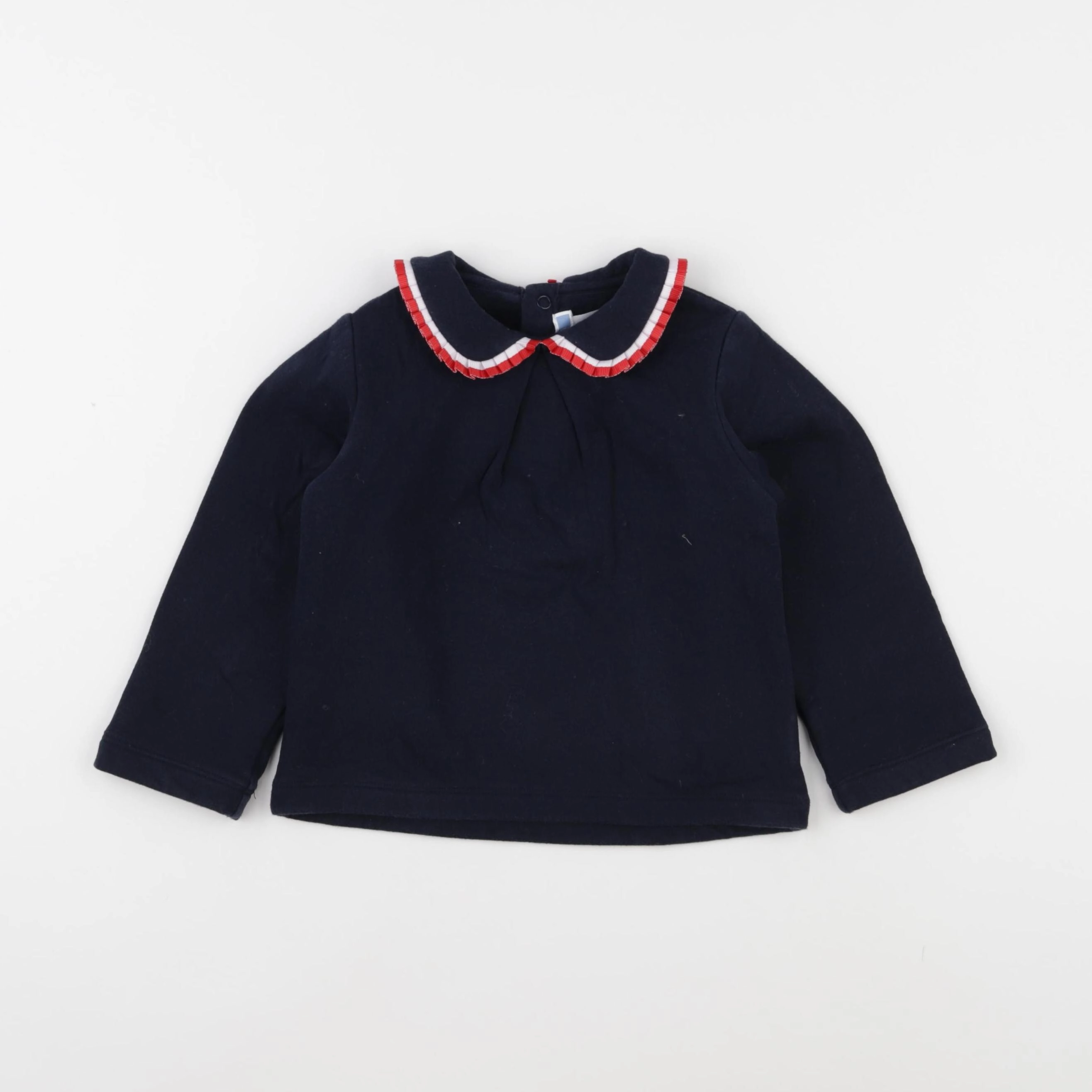 Jacadi - sweat bleu - 36 mois