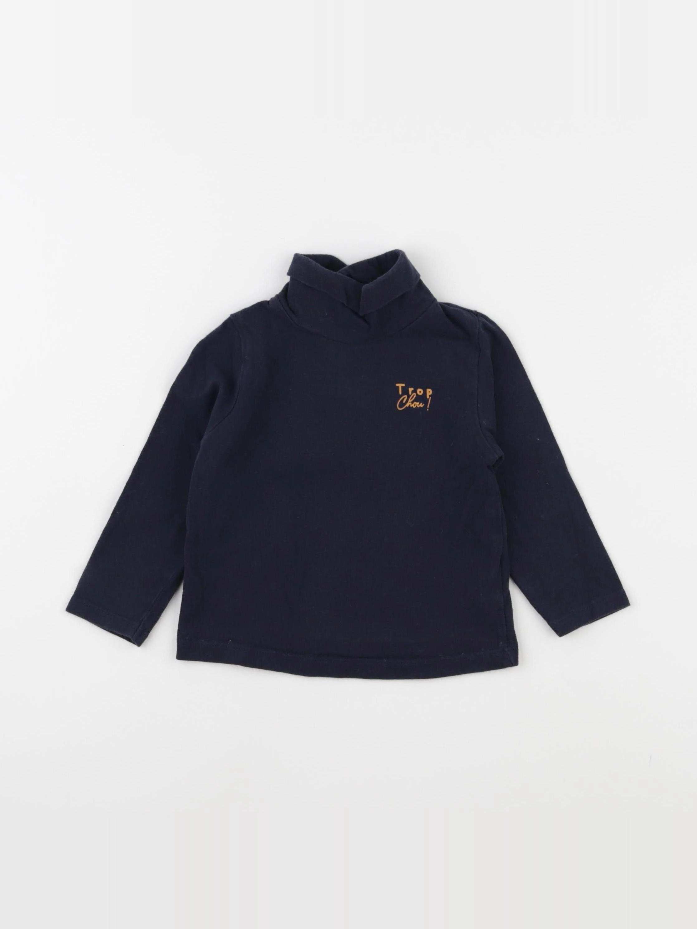 Tape à l'oeil - sous-pull bleu - 18 mois