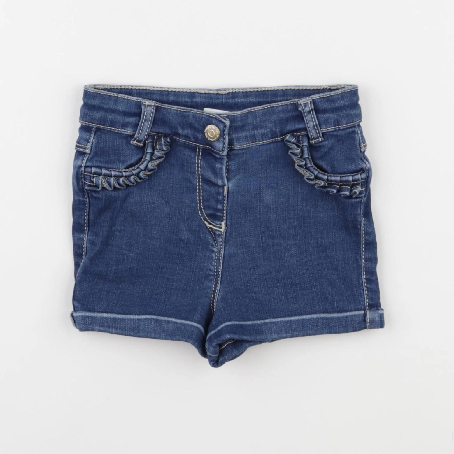 Tape à l'oeil - short bleu - 24 mois