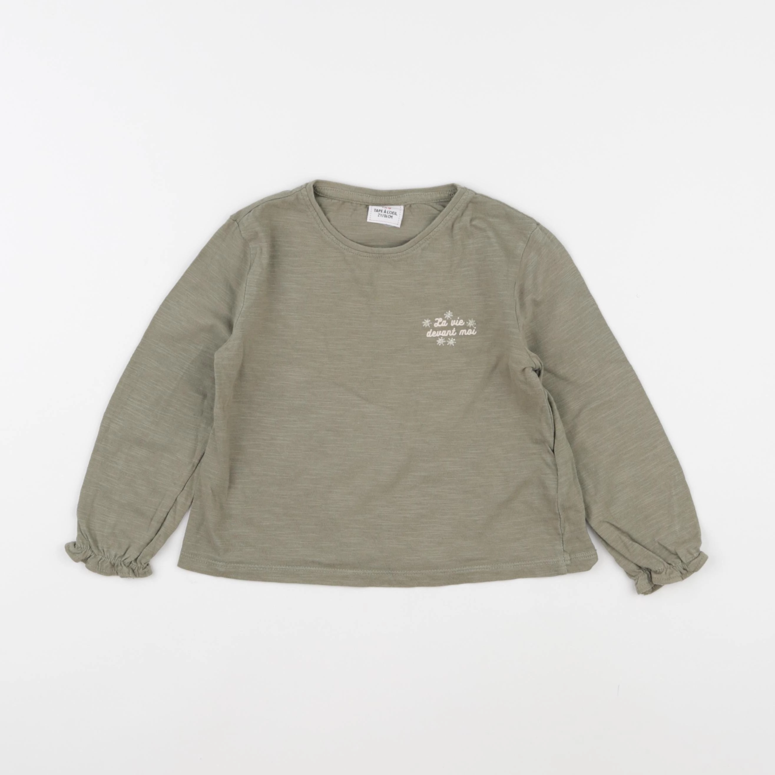 Tape à l'oeil - tee-shirt vert - 2 ans