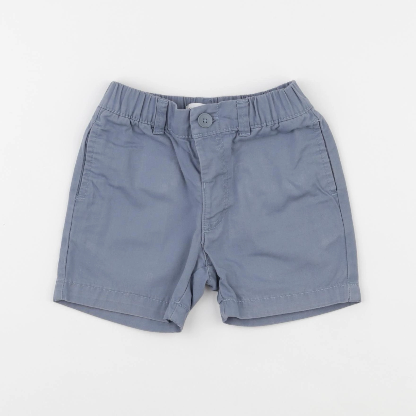 Zara - short bleu - 12/18 mois