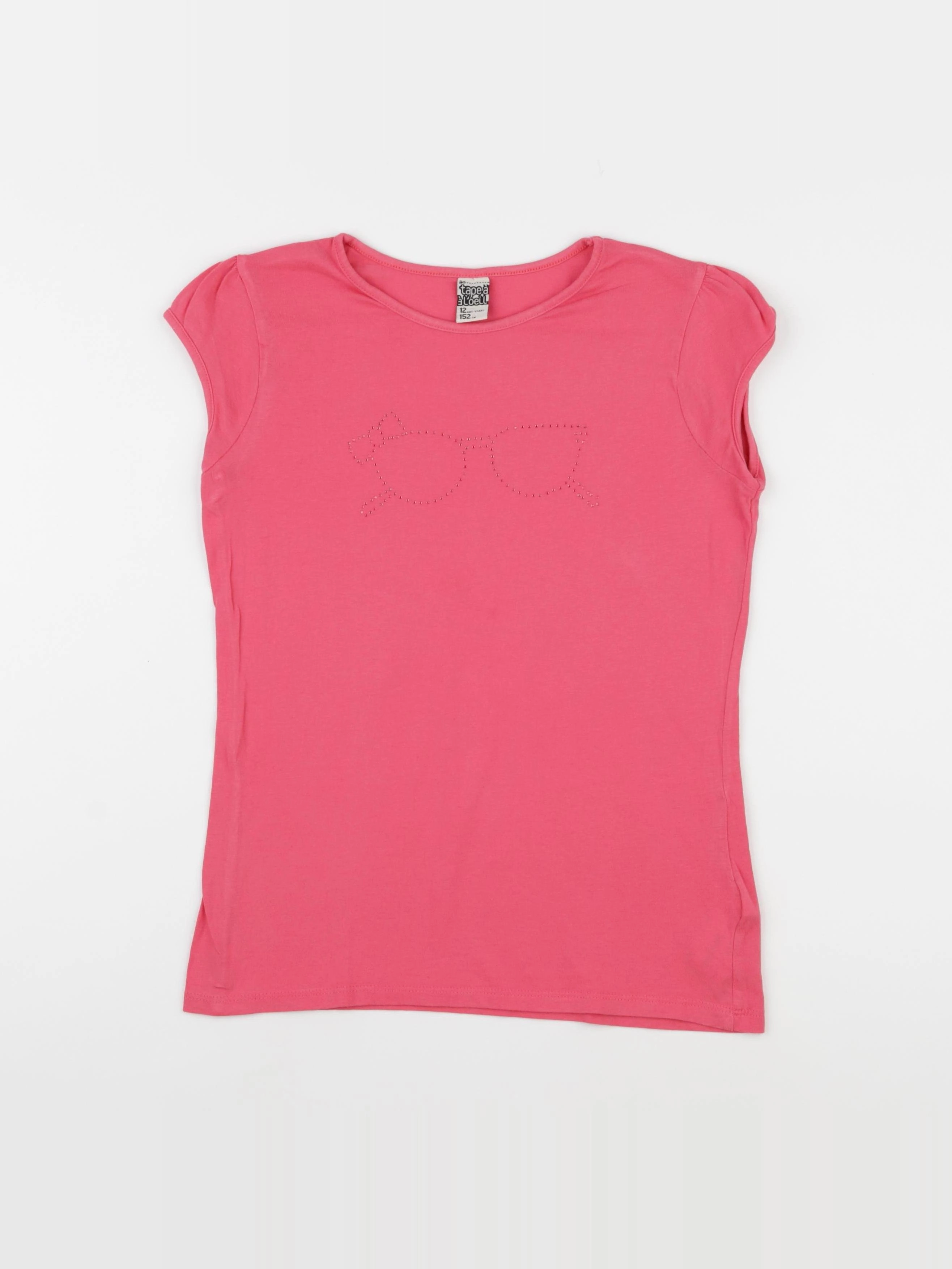 Tape à l'oeil - tee-shirt rose - 12 ans