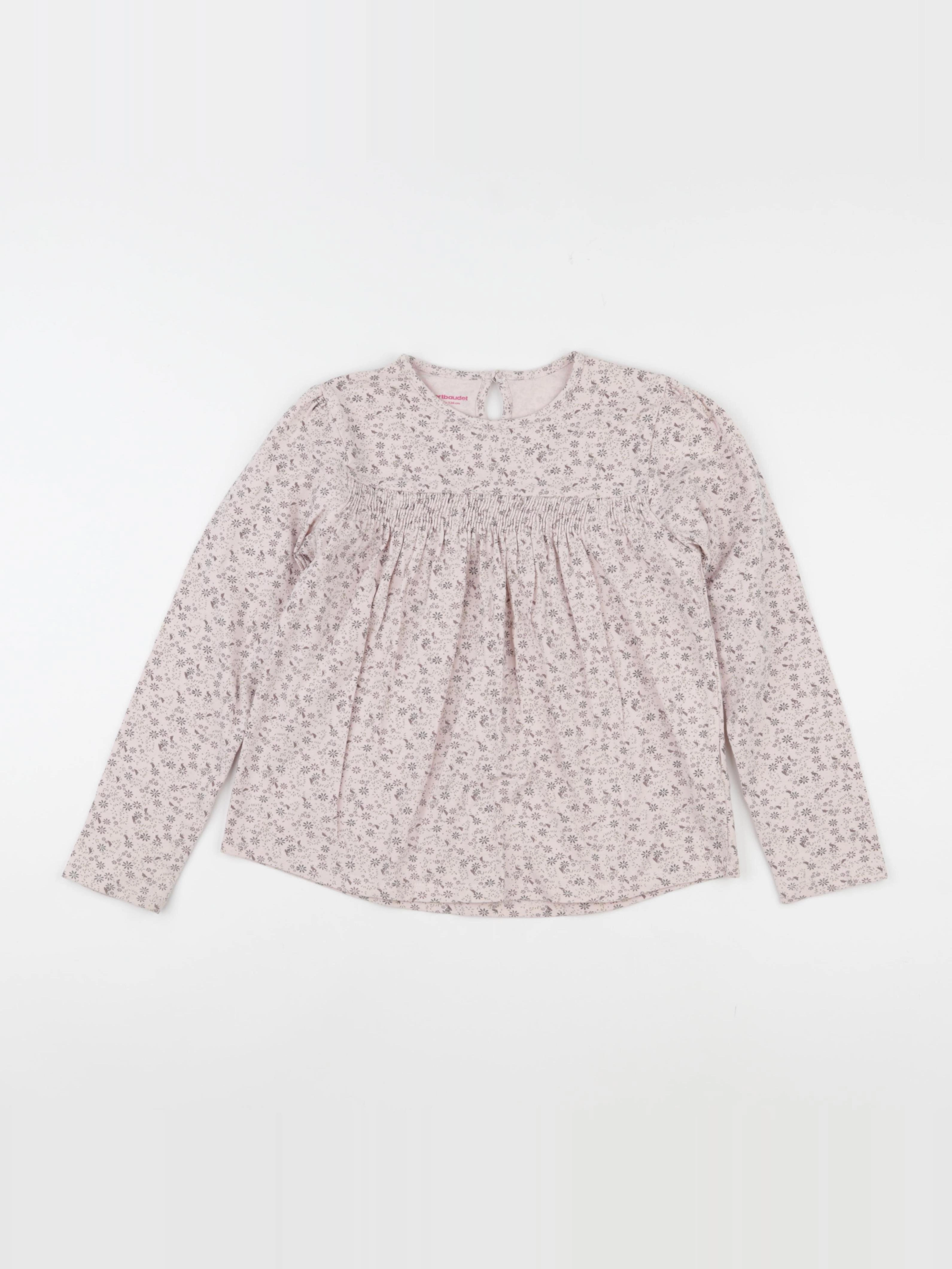 Vertbaudet - tee-shirt rose - 8 ans