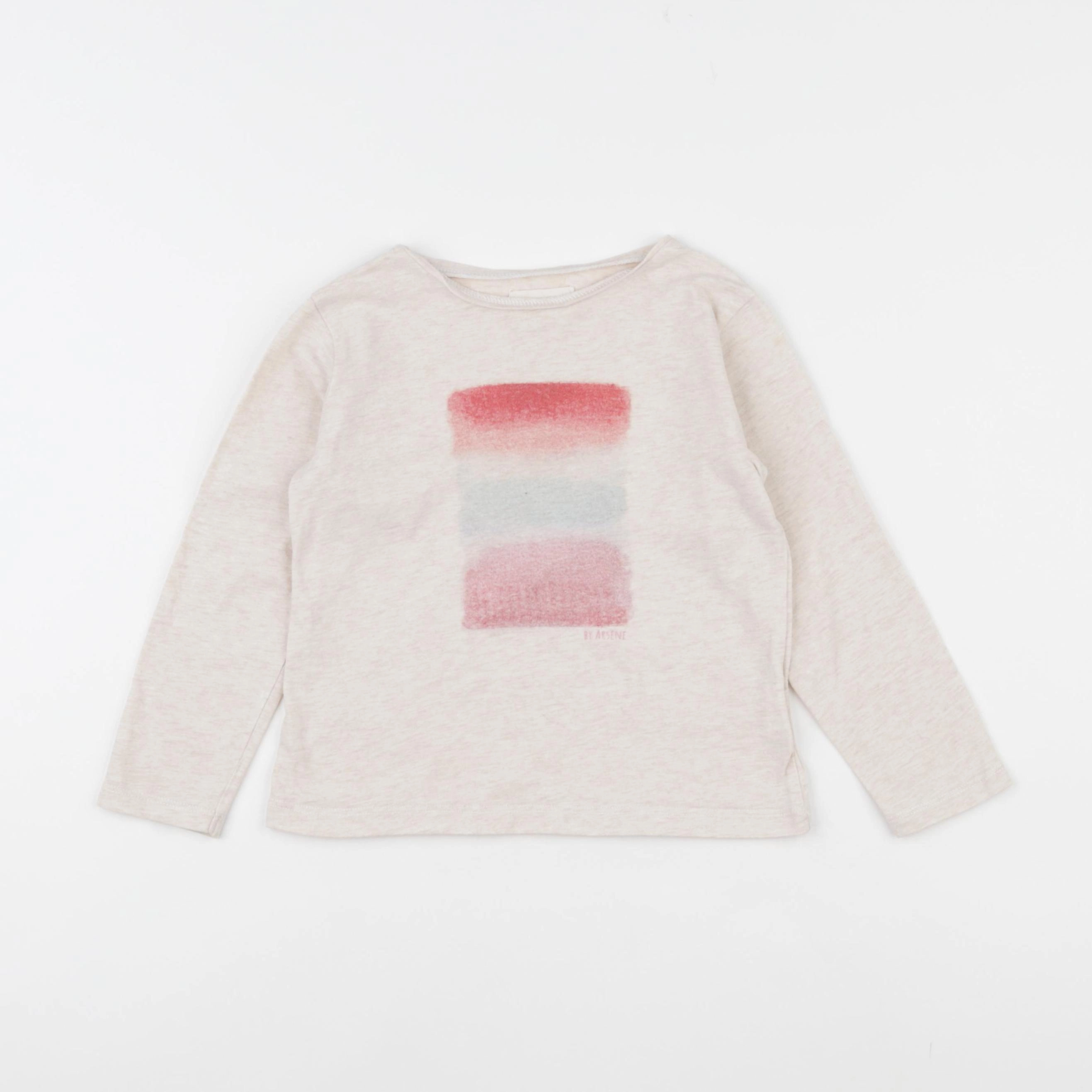 Arsène et les pipelettes - tee-shirt beige - 4 ans