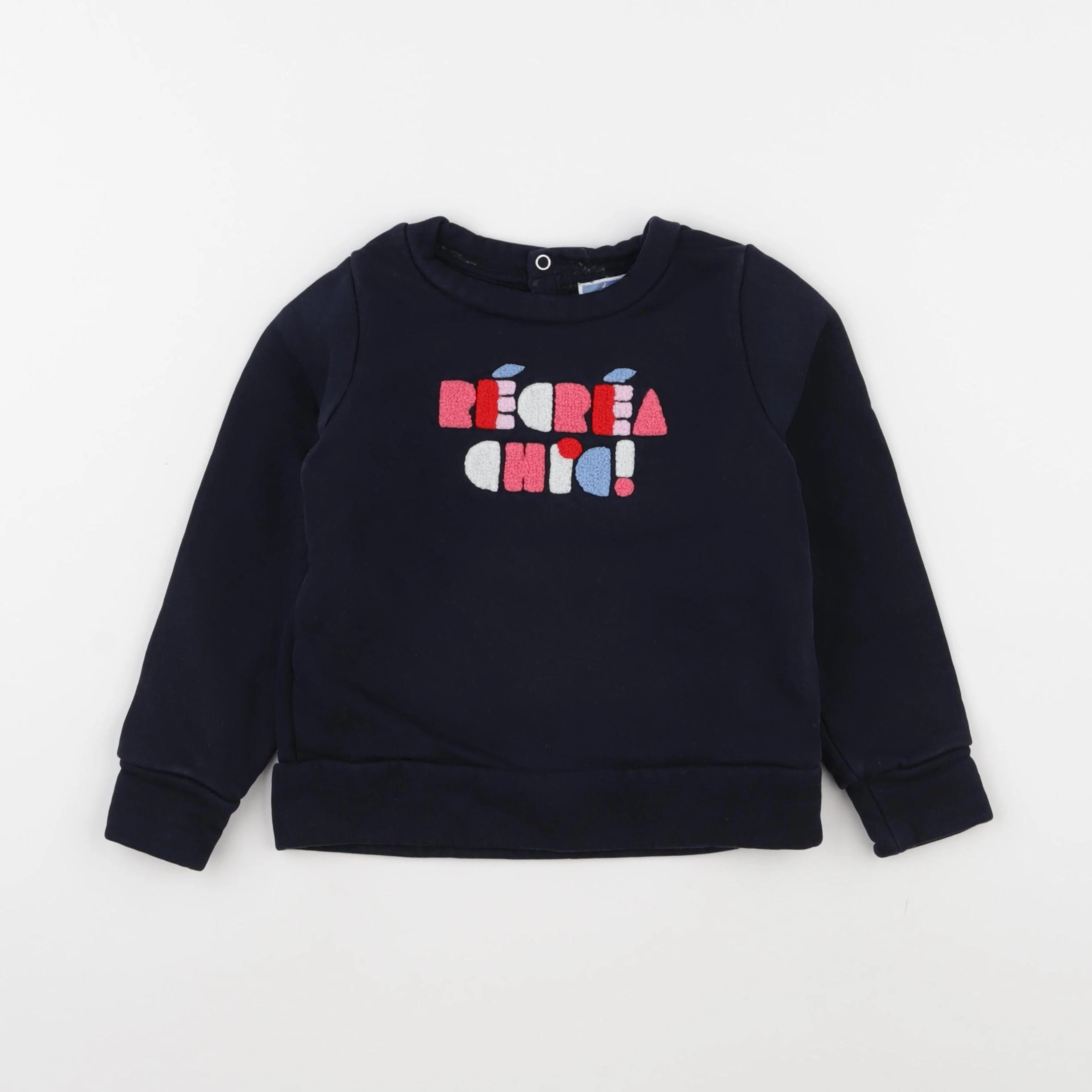 Jacadi - sweat bleu - 4 ans