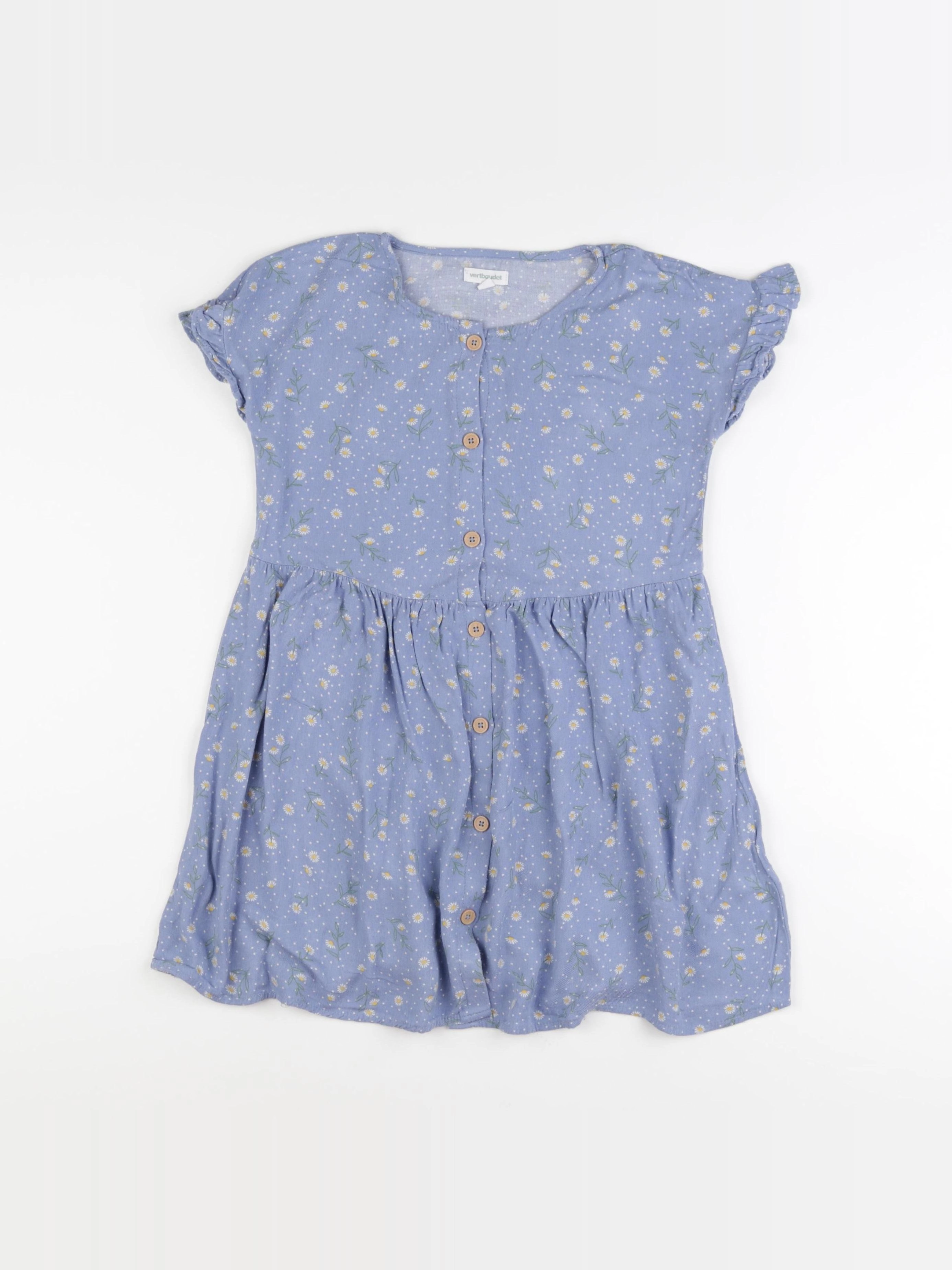 Vertbaudet - robe bleu - 8 ans