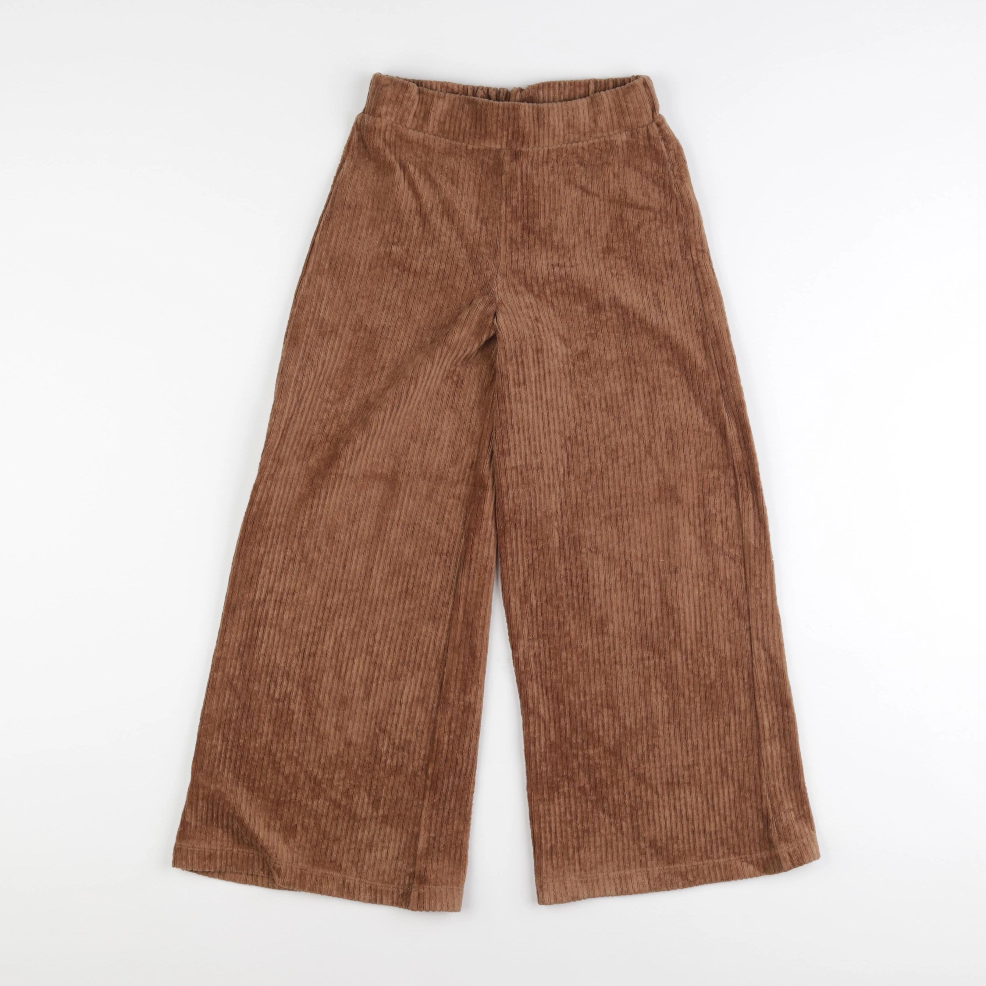Vertbaudet - pantalon marron - 8 ans
