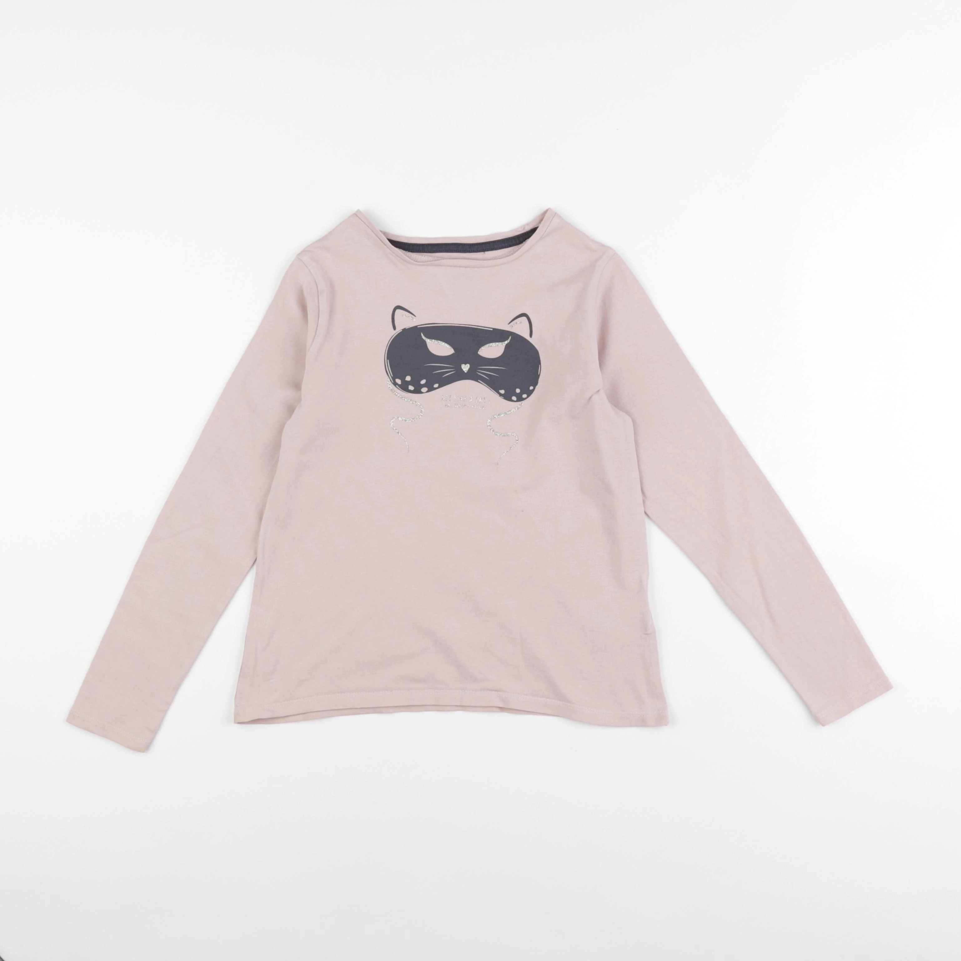 Vertbaudet - tee-shirt rose - 8 ans