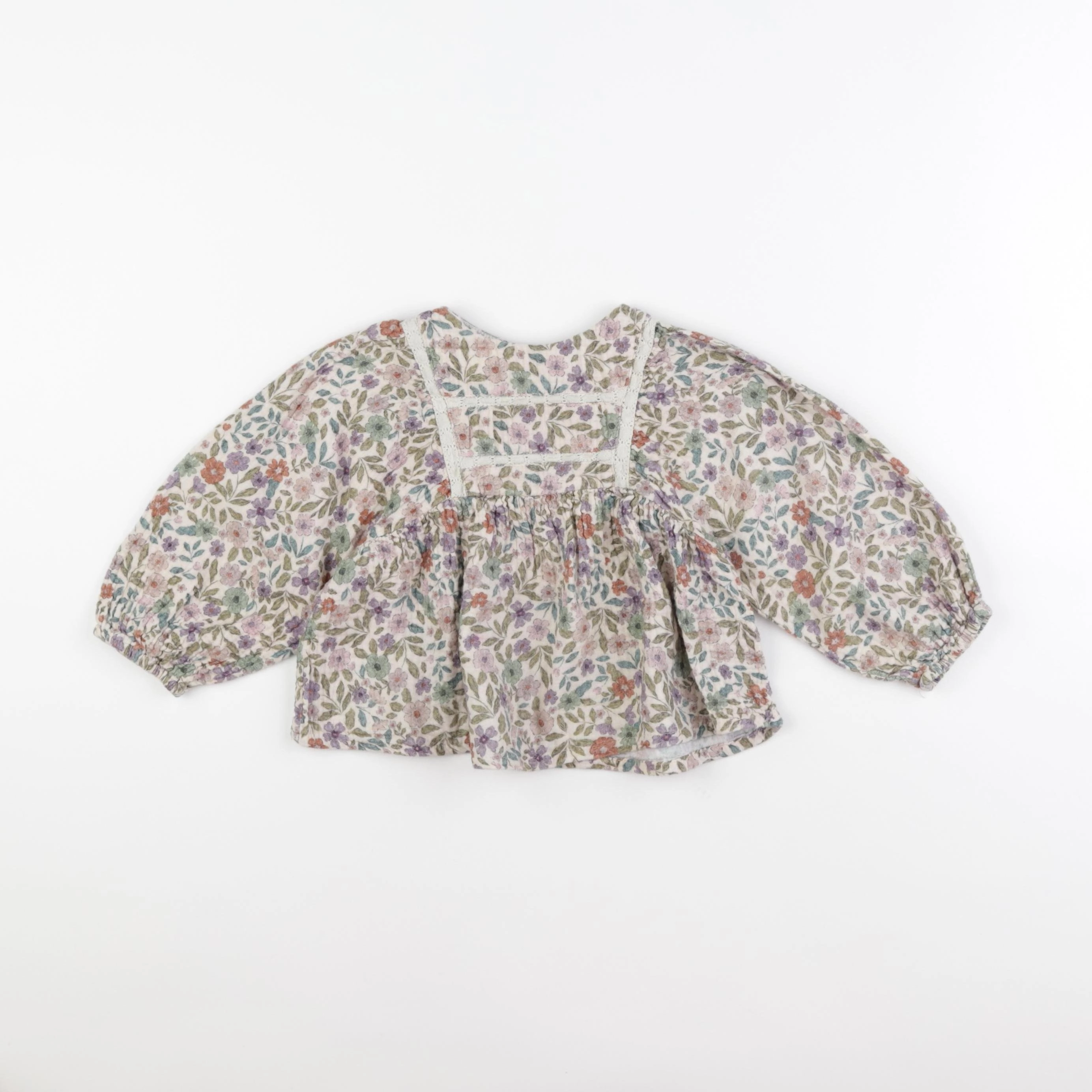 Zara - blouse multicolore - 2/3 ans
