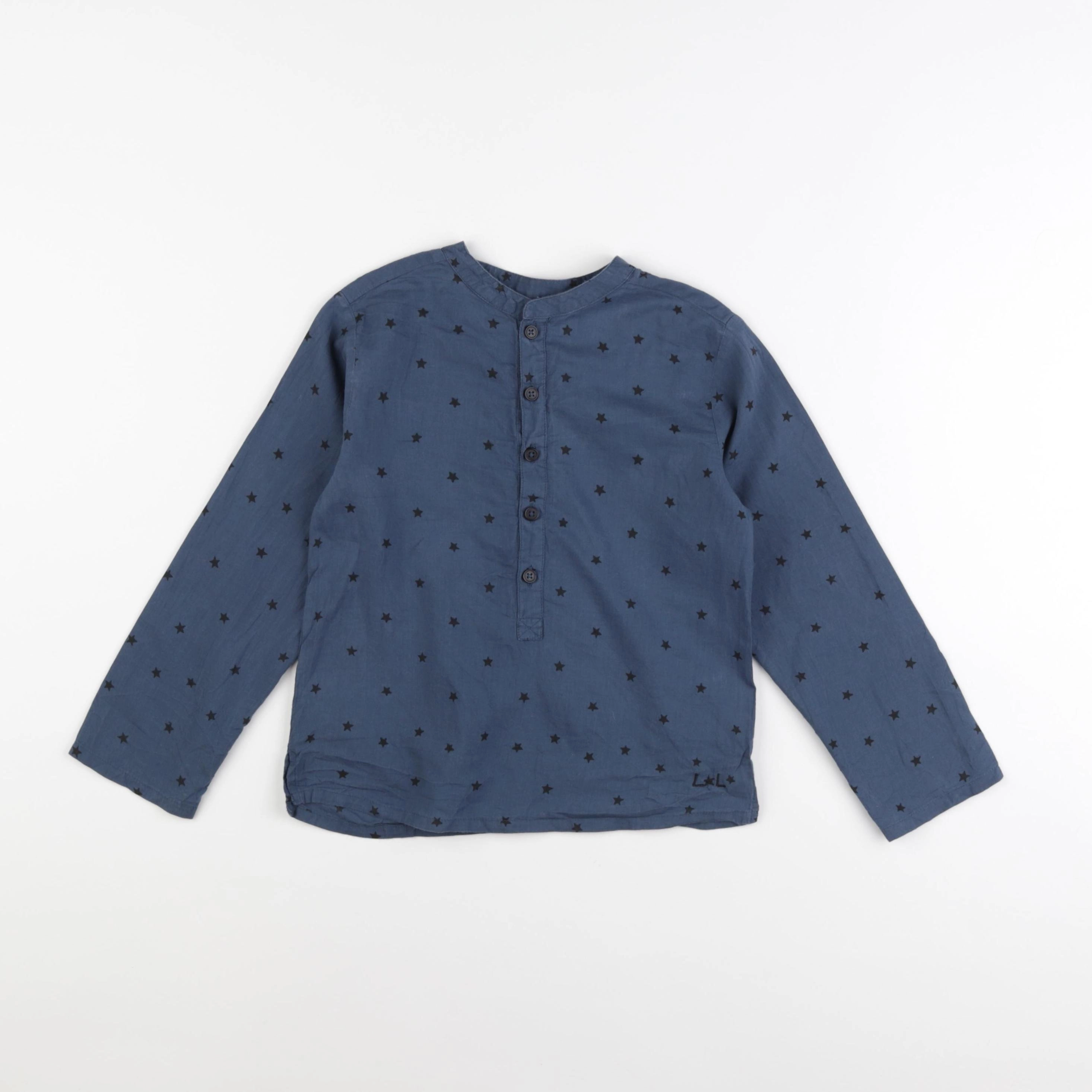 Louis Louise - chemise bleu - 6 ans
