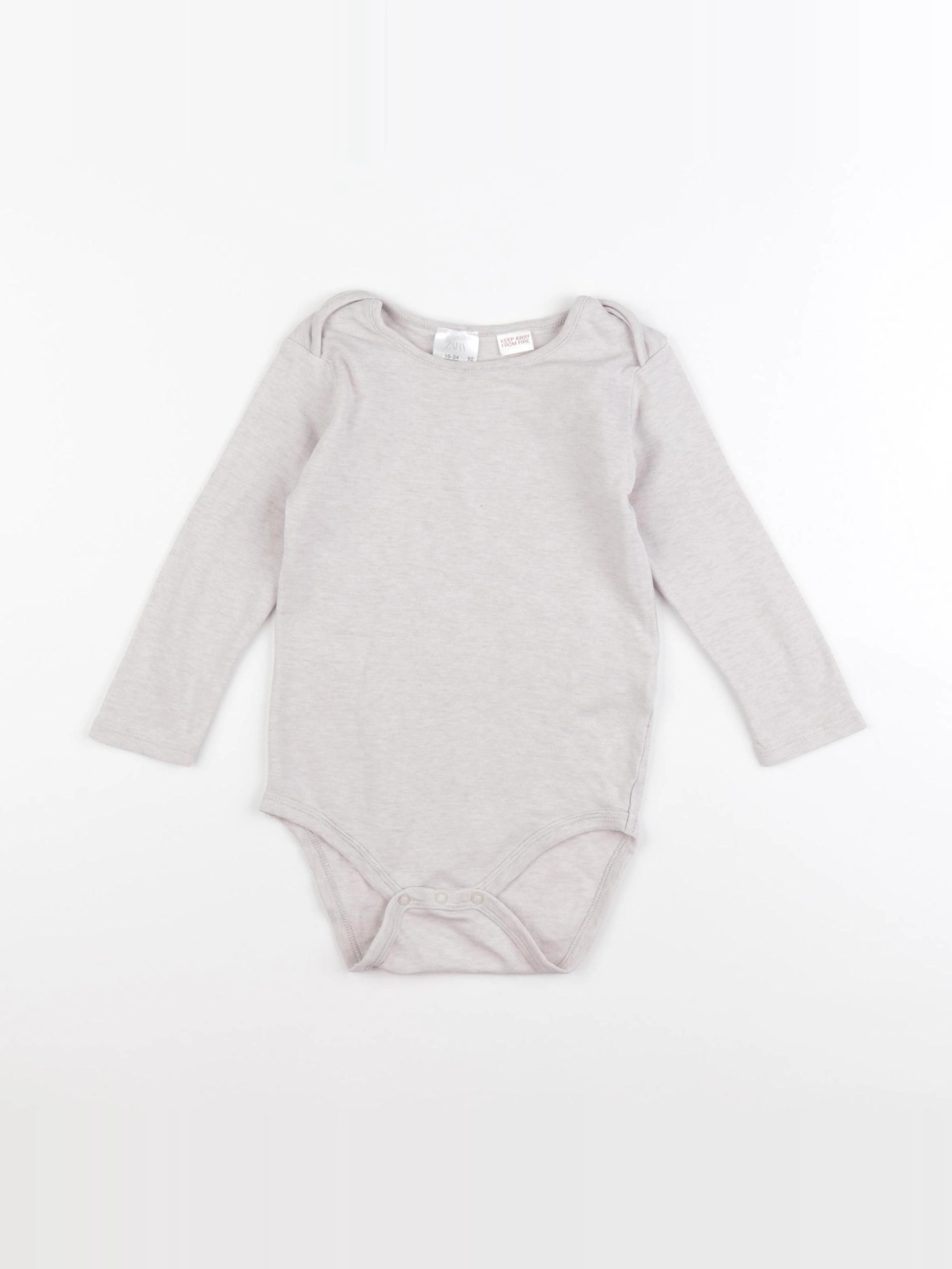 Zara - body beige - 18/24 mois