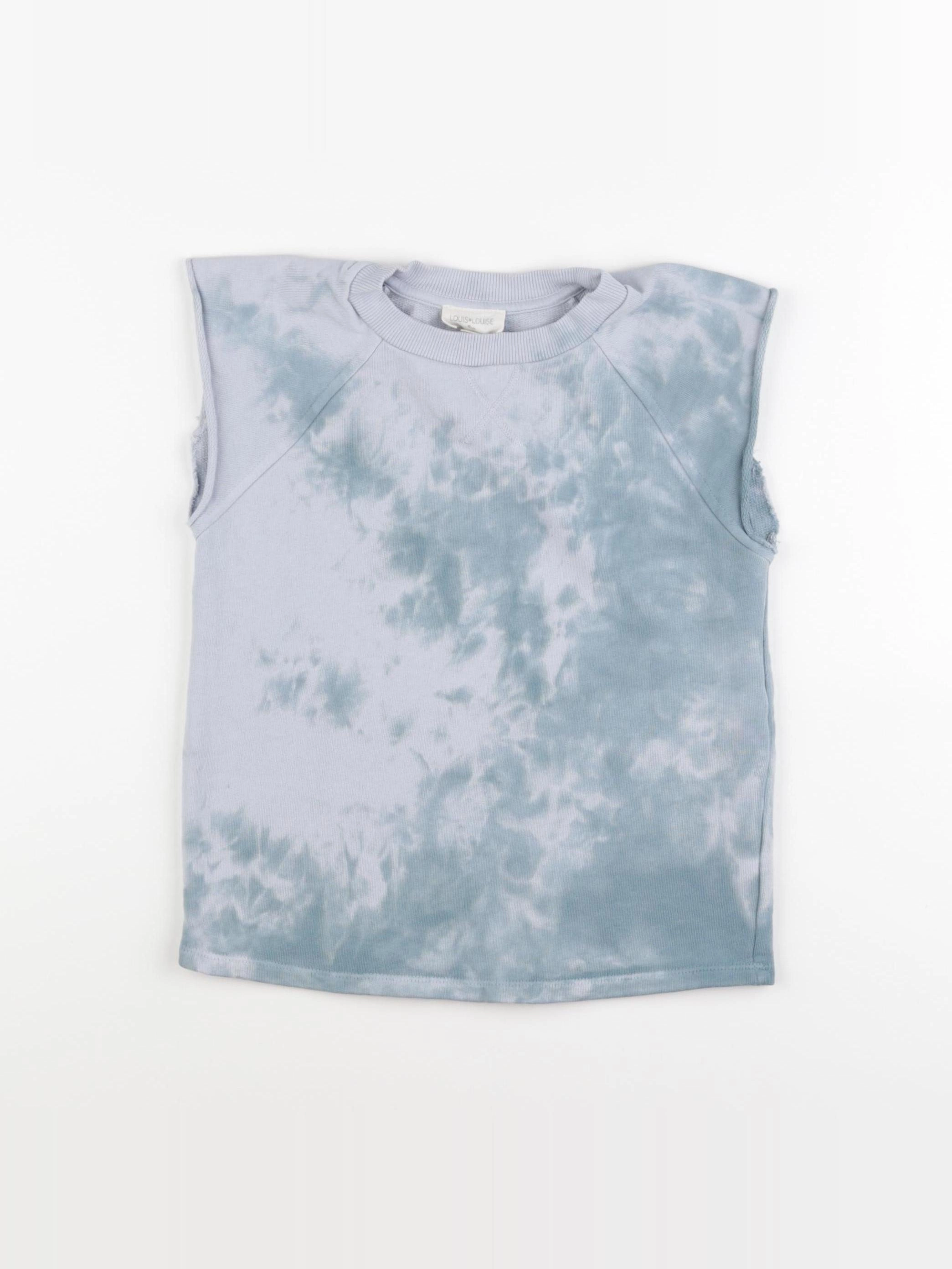 Louis Louise - tee-shirt bleu - 6 ans