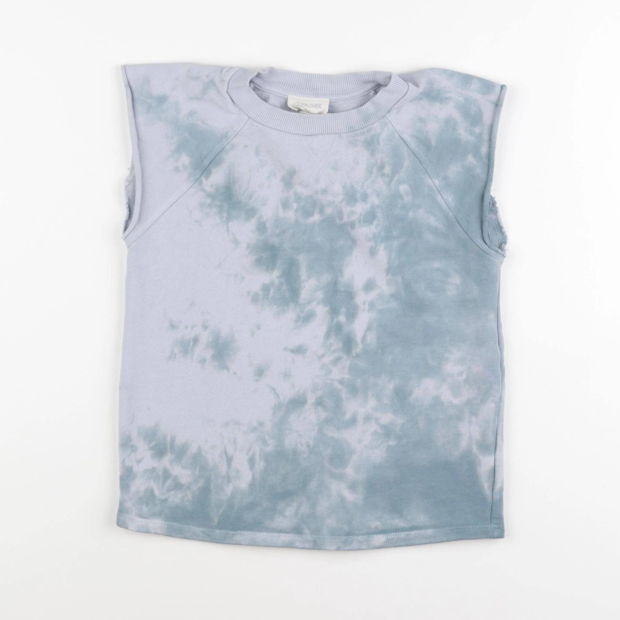 Louis Louise - tee-shirt bleu - 6 ans