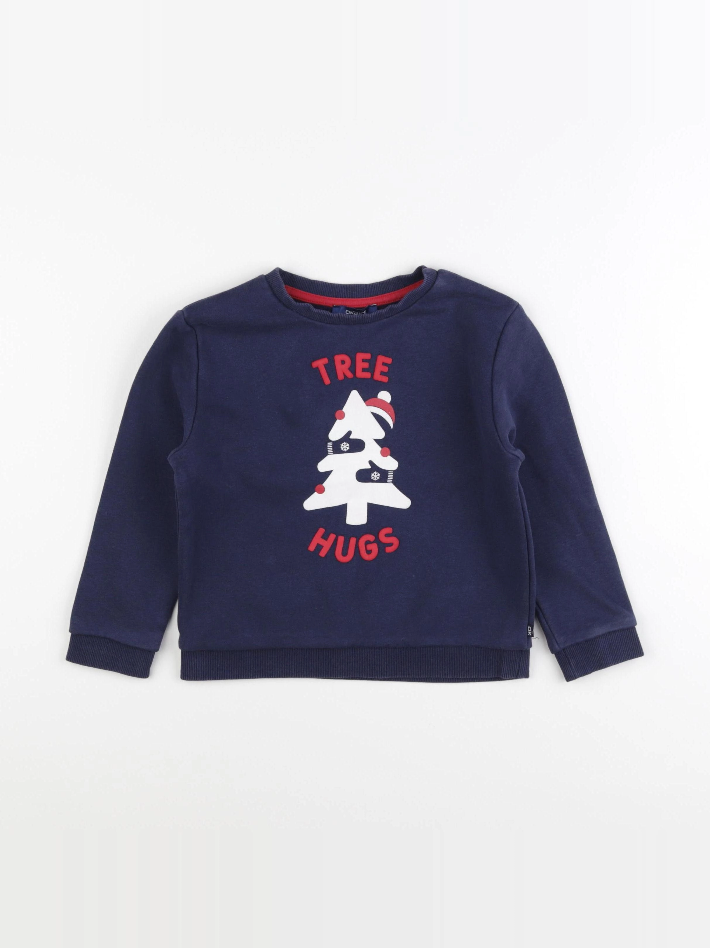 Okaidi - sweat bleu - 4 ans