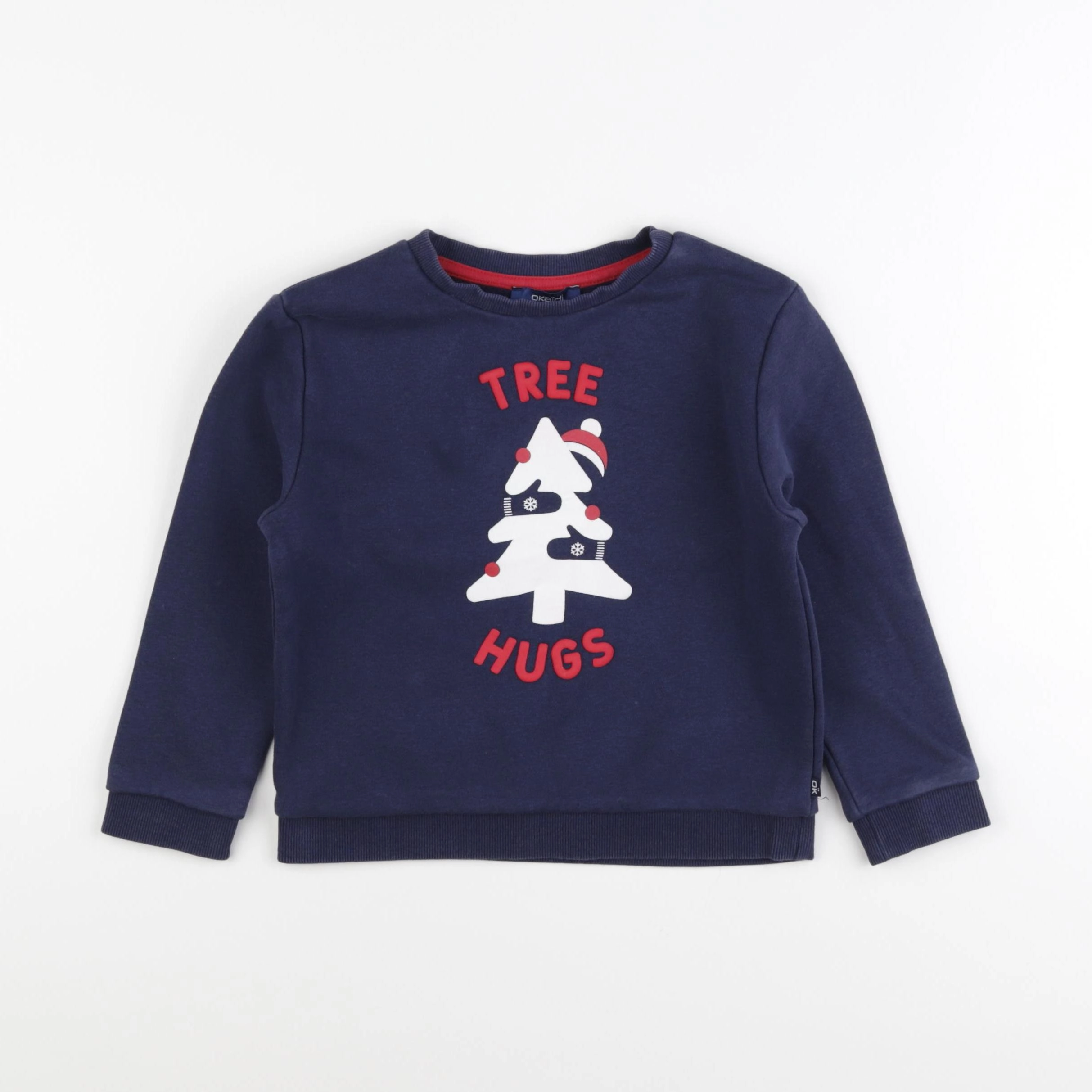 Okaidi - sweat bleu - 4 ans