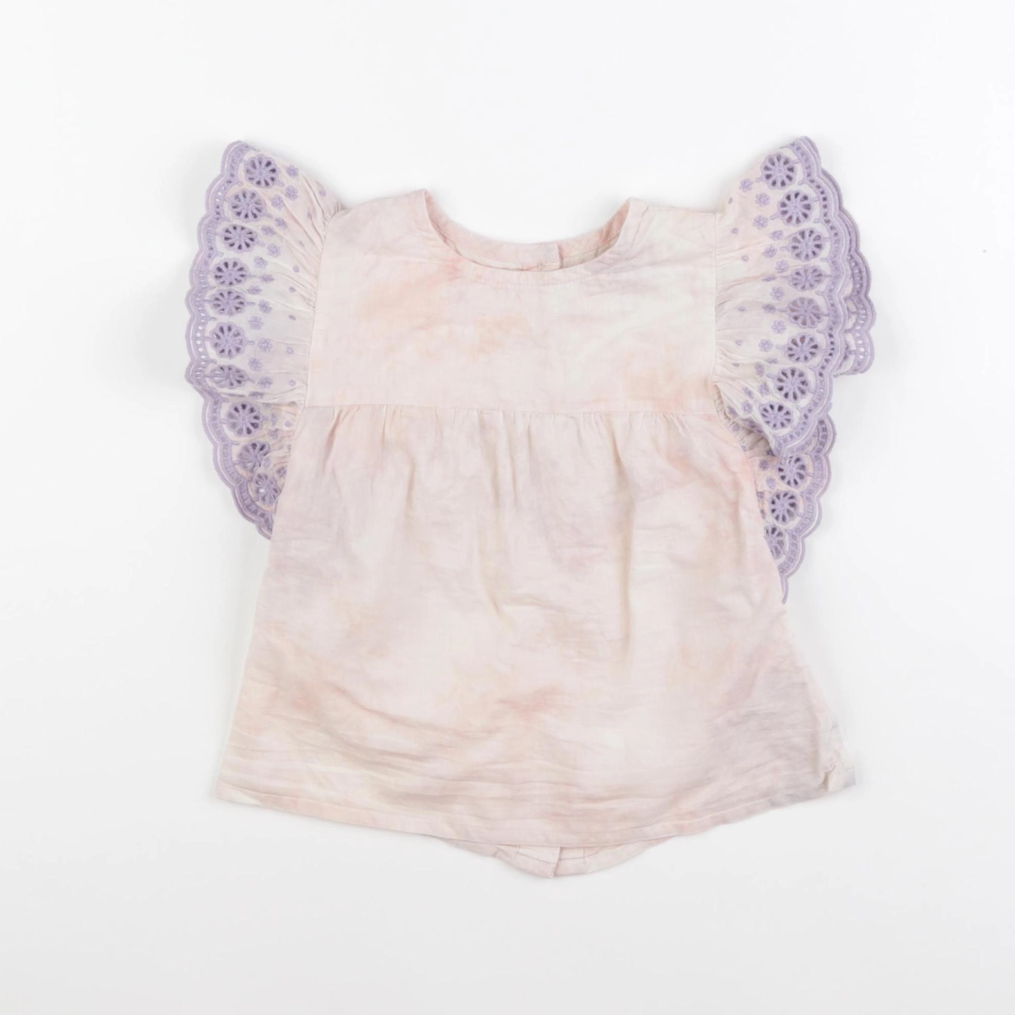 Louis Louise - tee-shirt rose - 2 ans