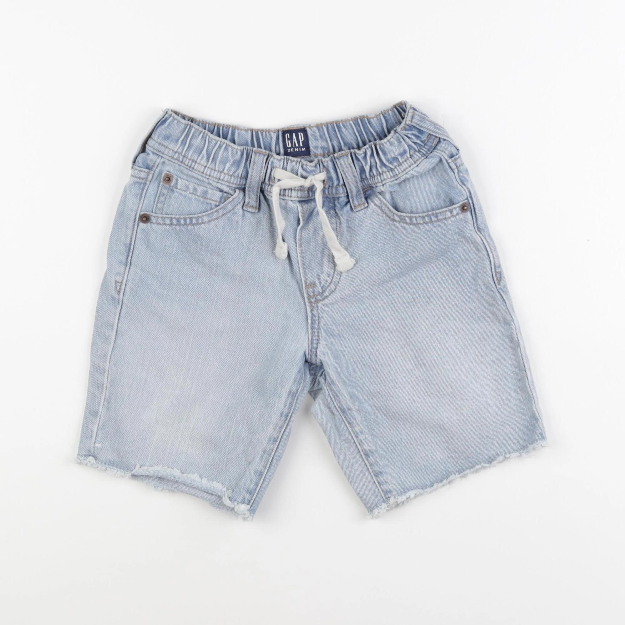 GAP - short bleu - 6/7 ans