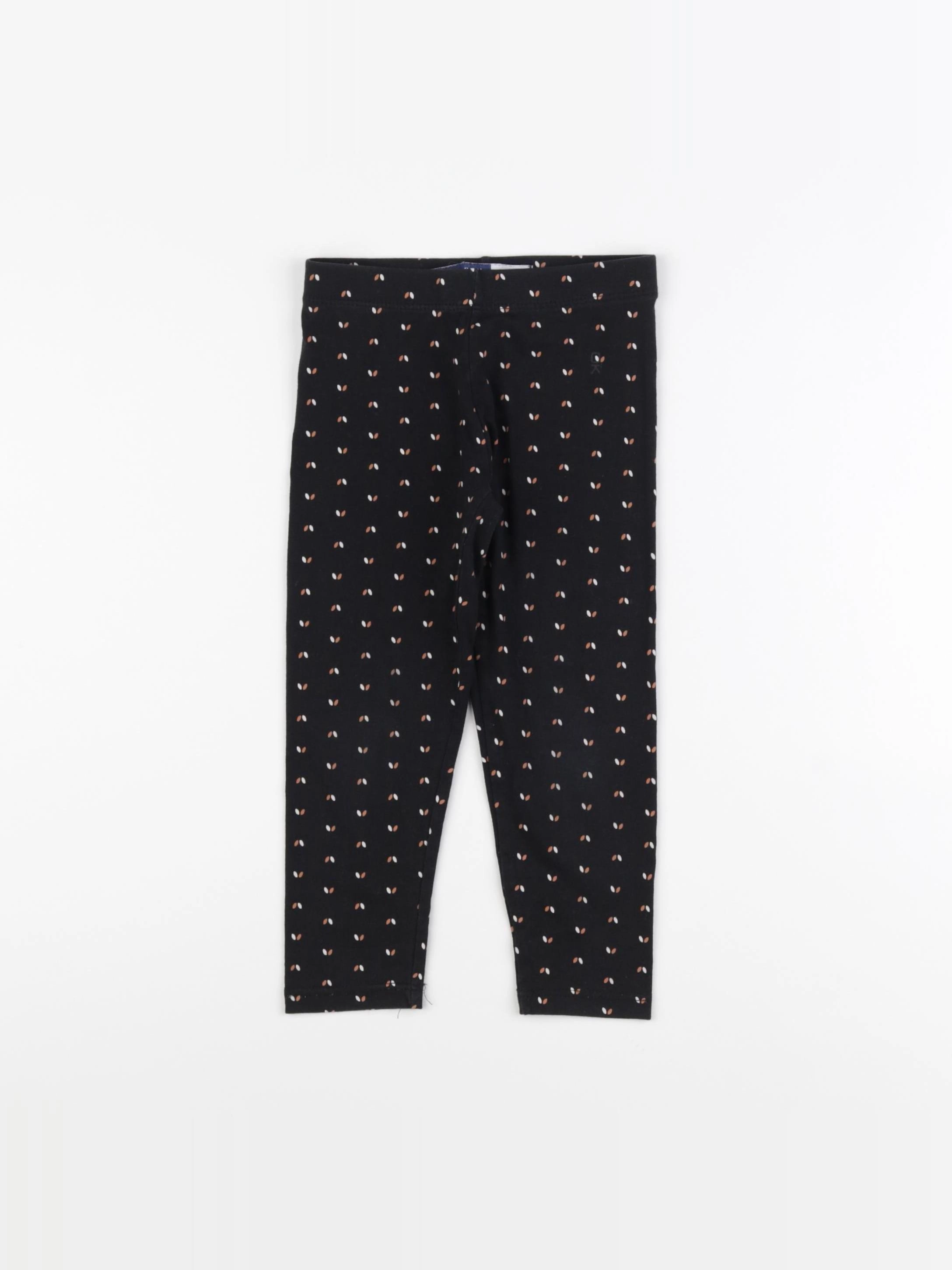 Okaidi - legging noir - 4 ans