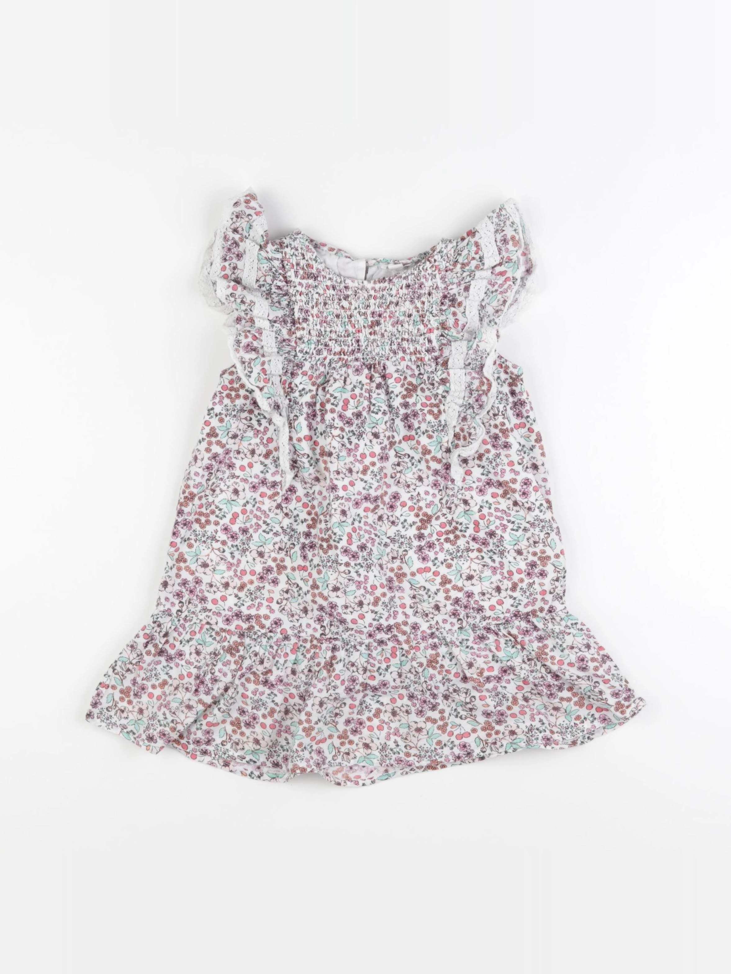 Vertbaudet - robe multicolore - 3 ans