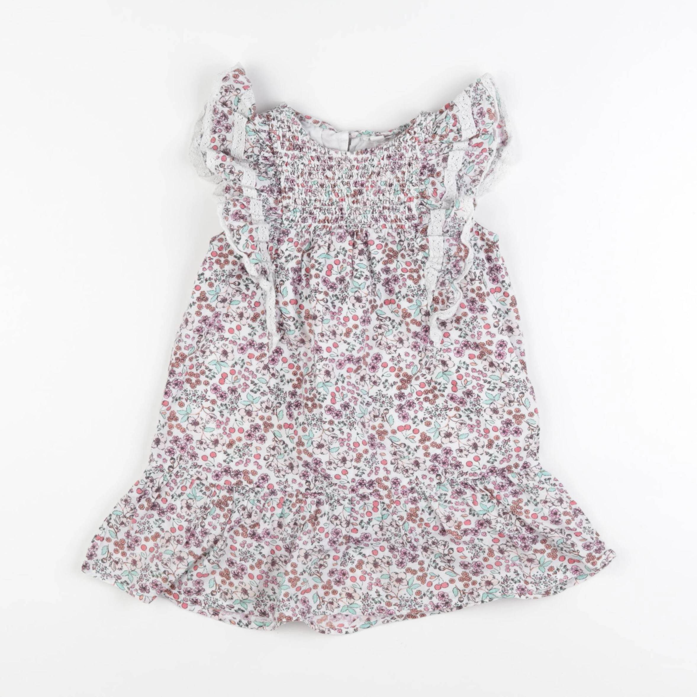 Vertbaudet - robe multicolore - 3 ans