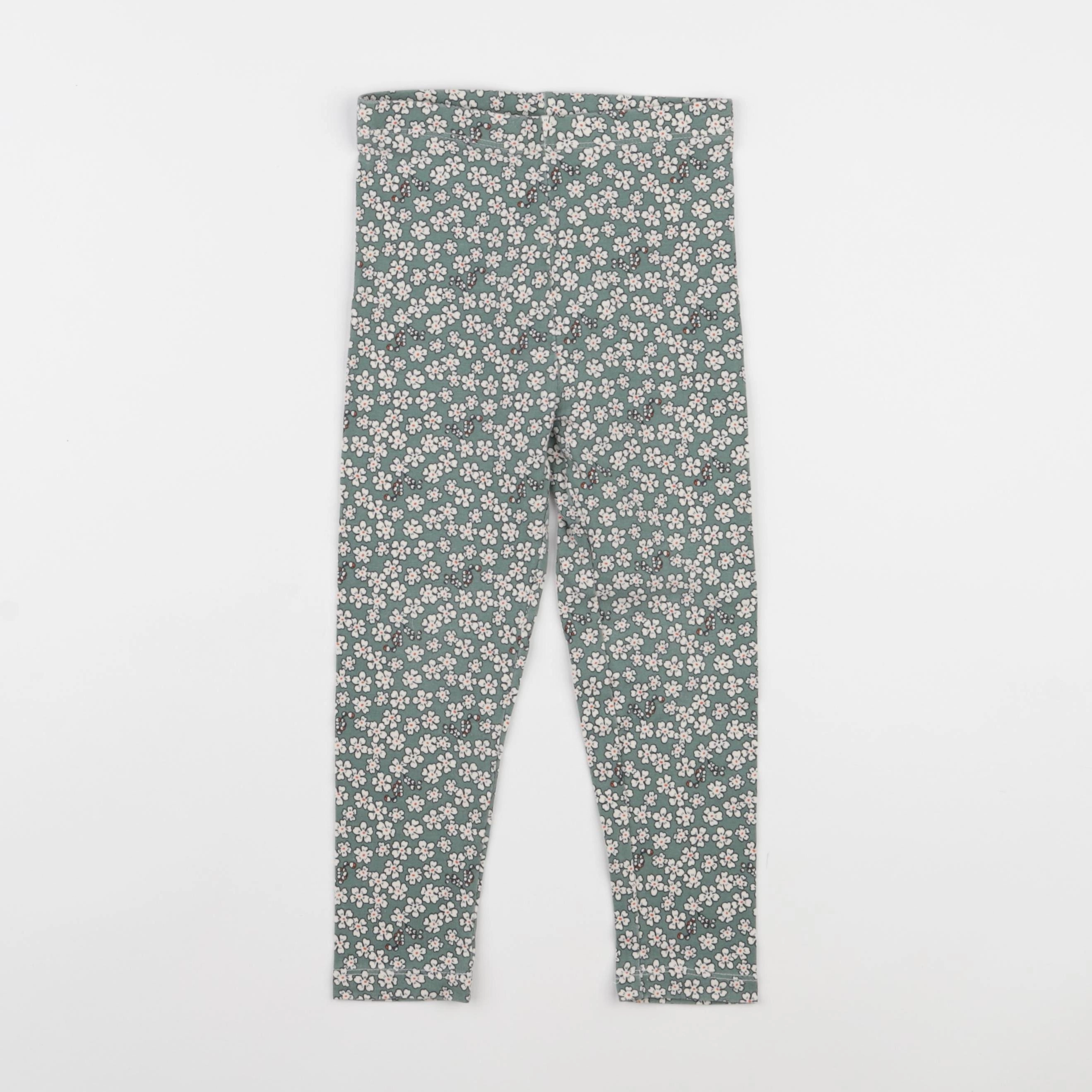 Monoprix - legging vert - 3 ans