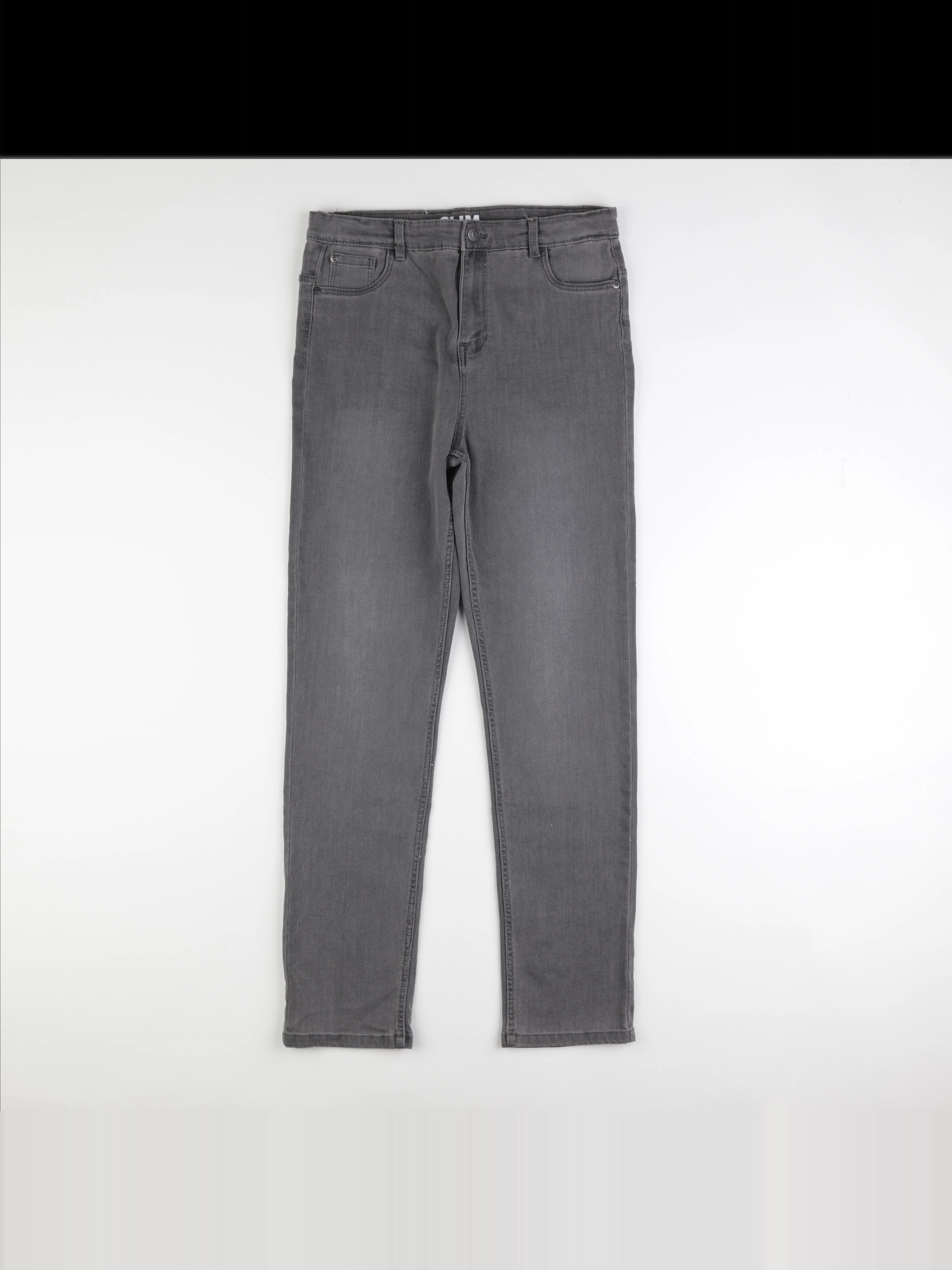 Vertbaudet - jean gris - 14 ans