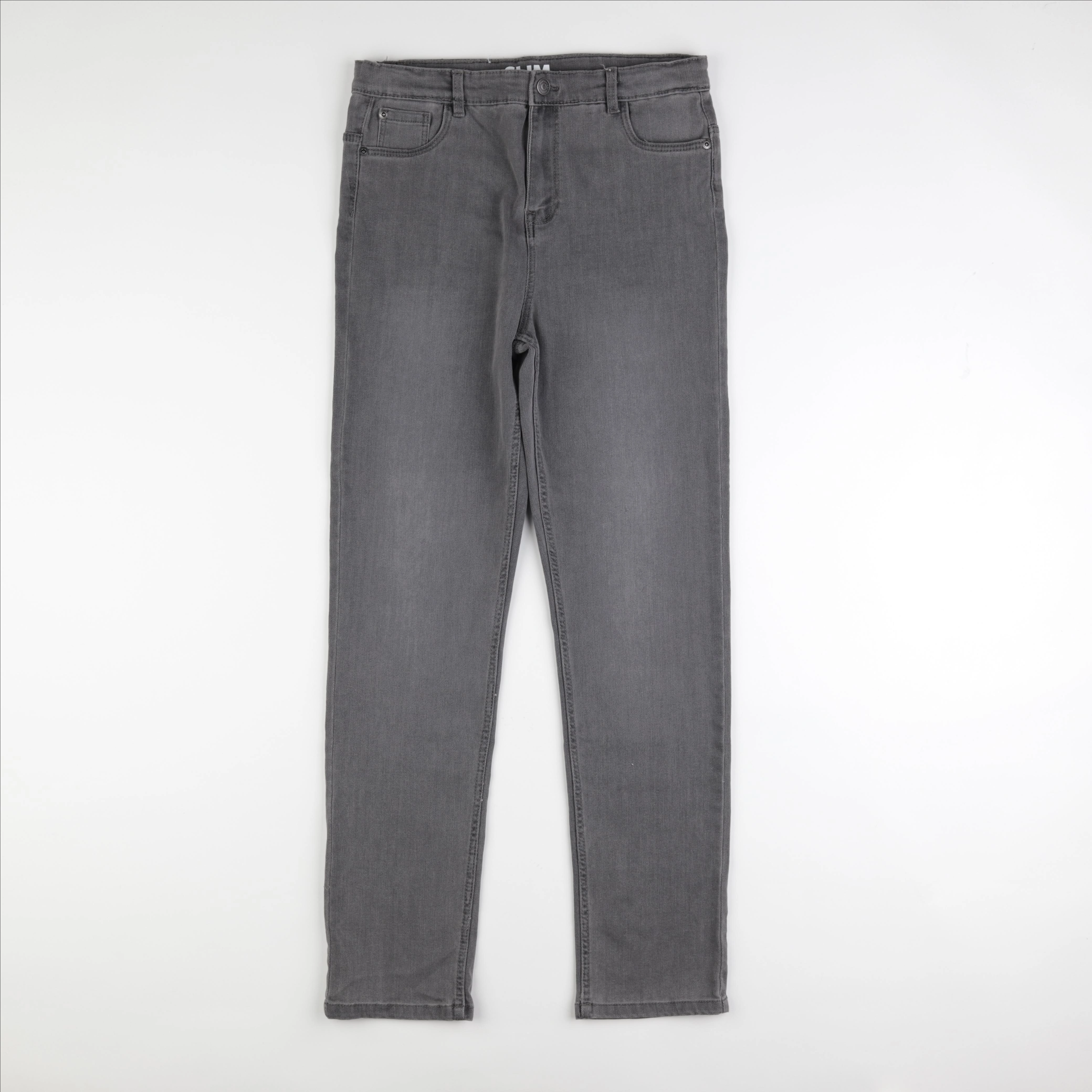 Vertbaudet - jean gris - 14 ans