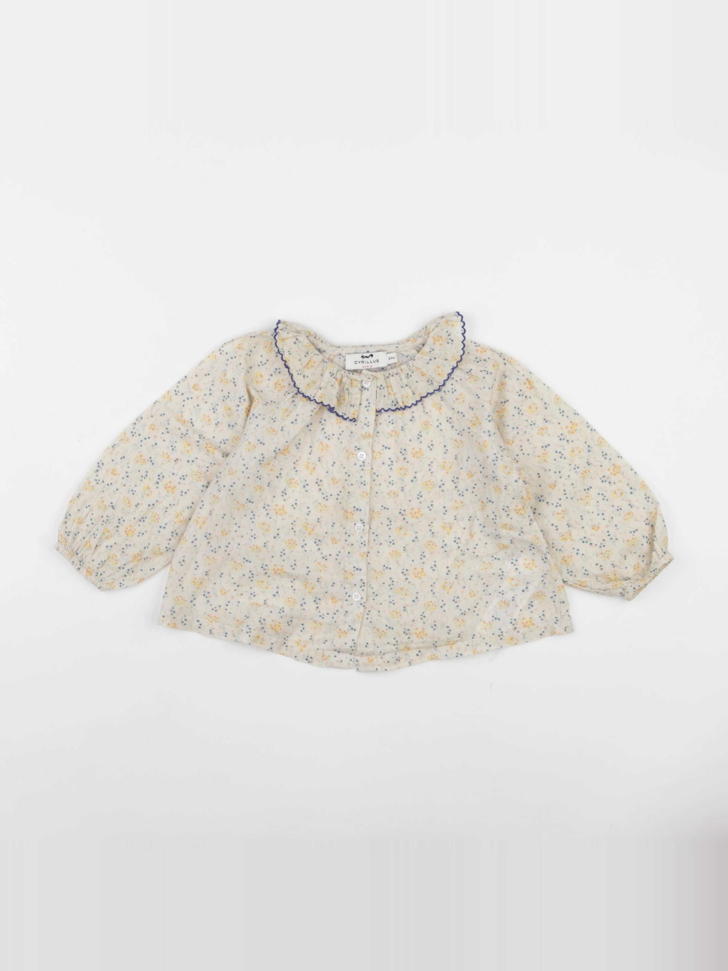Cyrillus - chemise multicolore - 24 mois