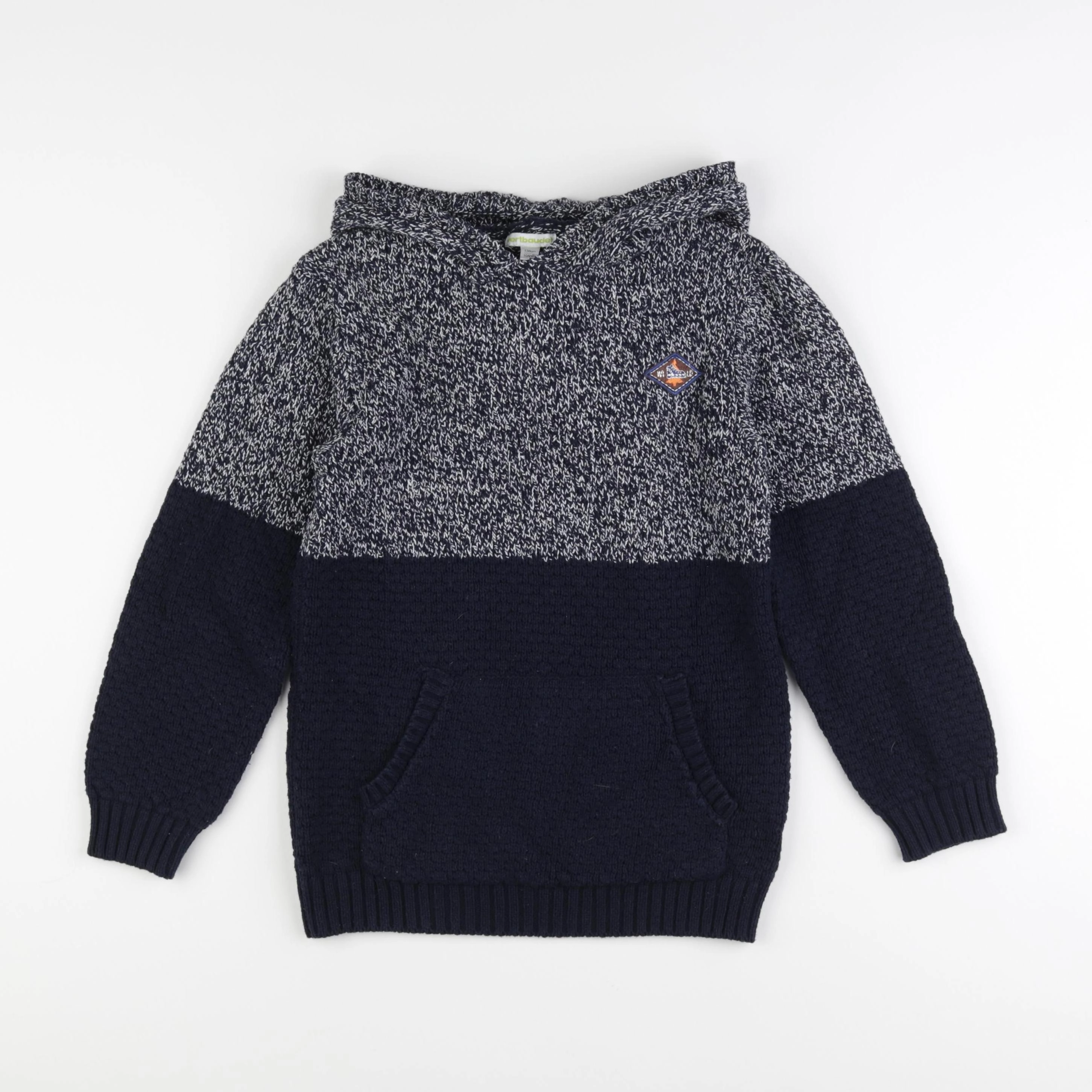 Vertbaudet - pull bleu - 10 ans