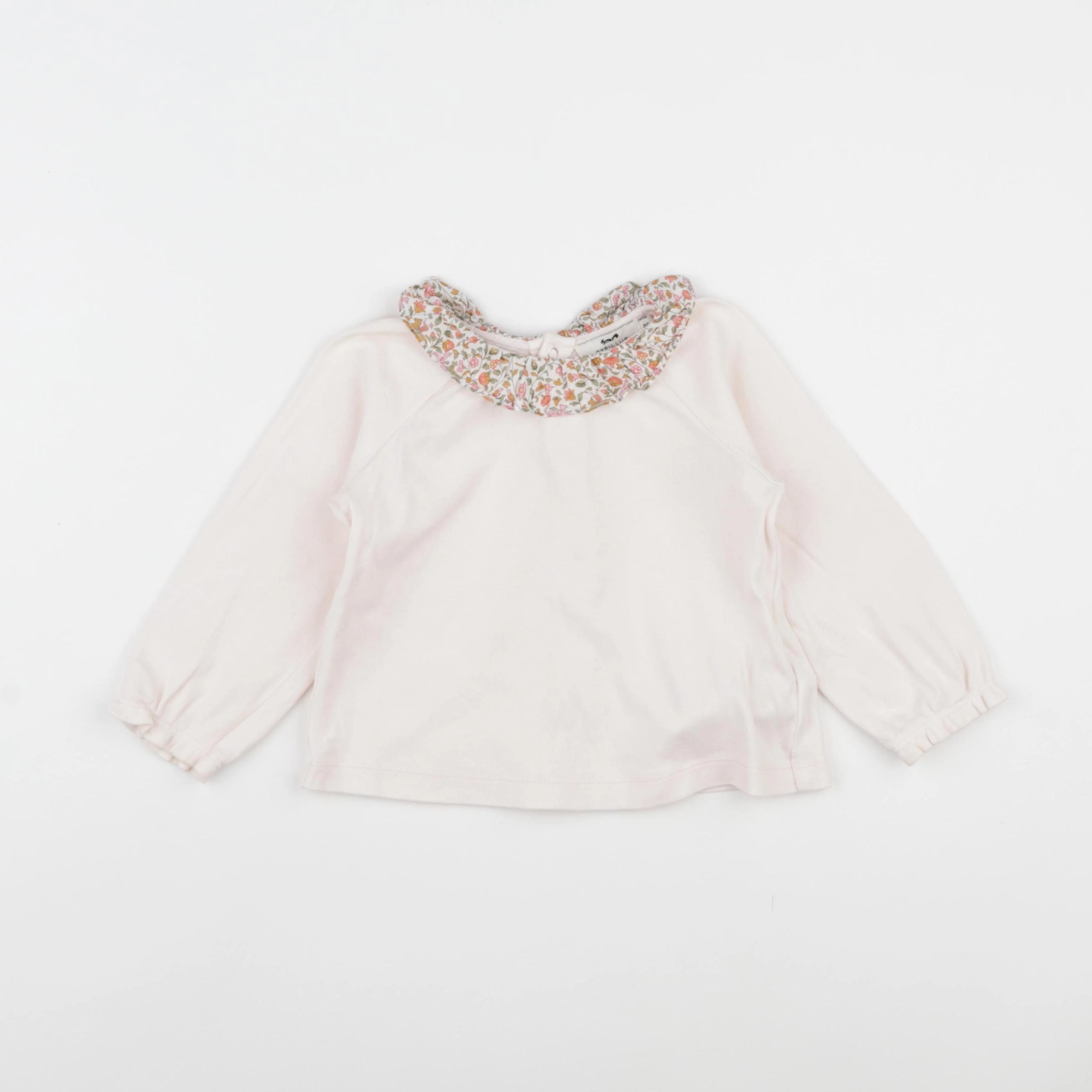 Cyrillus - tee-shirt rose - 24 mois