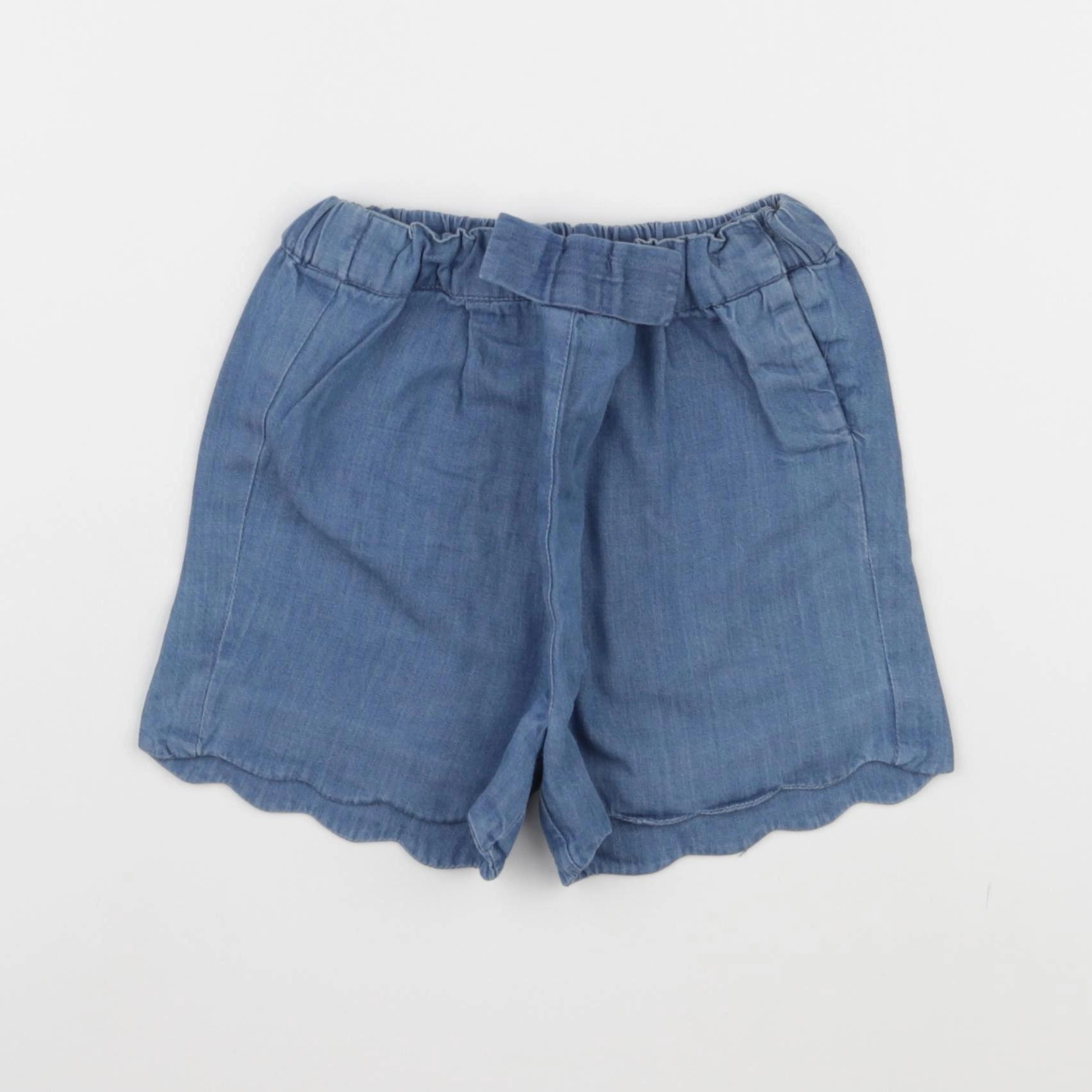 Cyrillus - short bleu - 24 mois