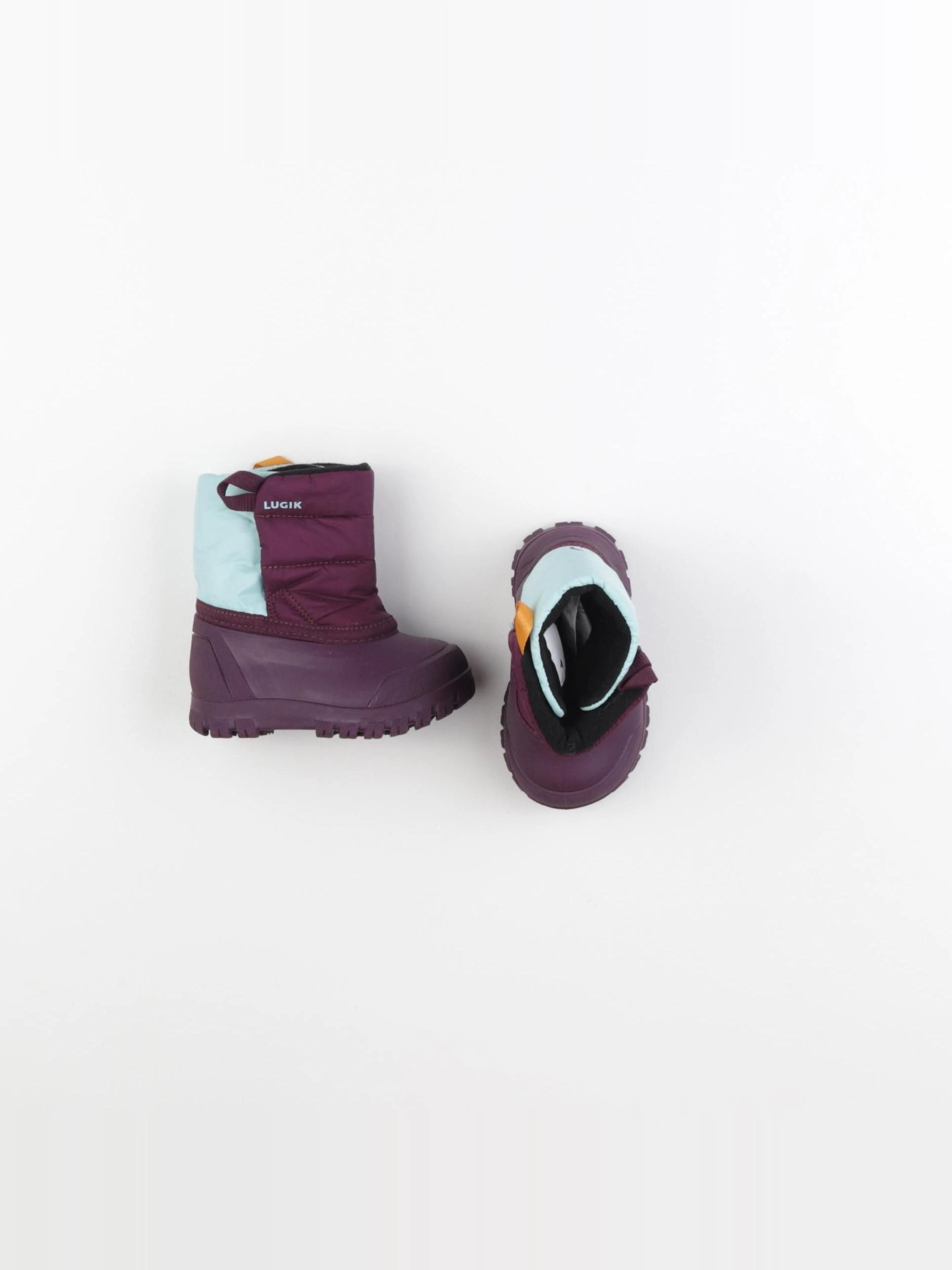 Decathlon ski - bottes ski violet, vert - pointure 19/20