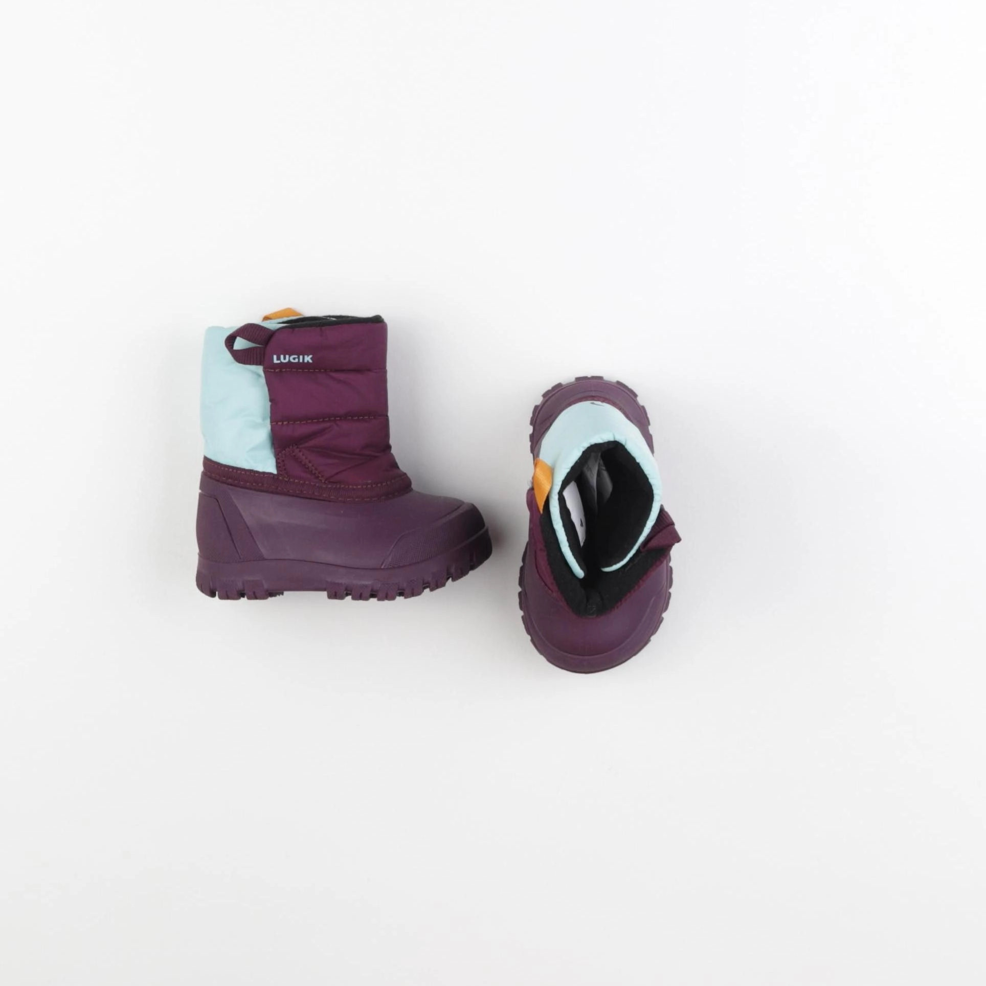 Decathlon ski - bottes ski violet, vert - pointure 19/20