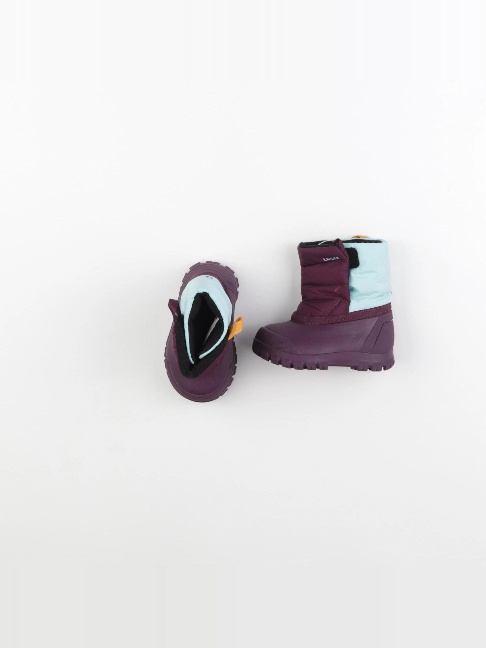 Decathlon ski - bottes ski violet, vert - pointure 19/20