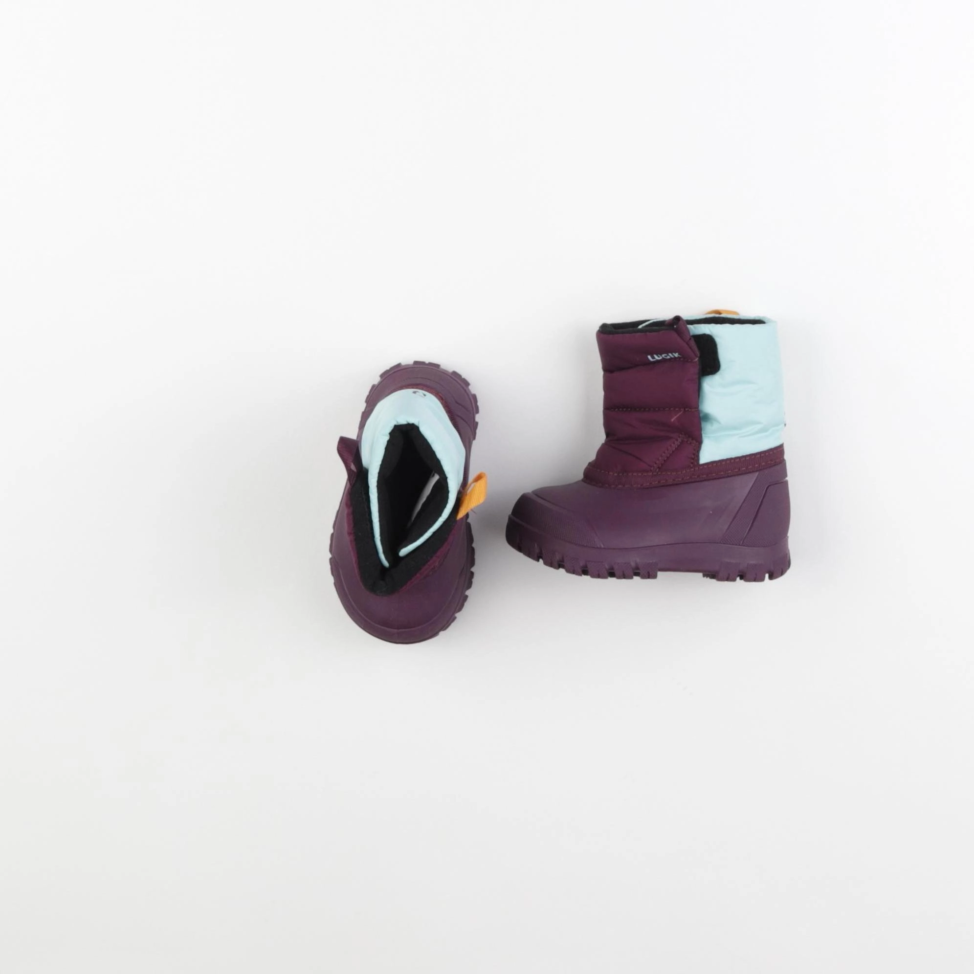 Decathlon ski - bottes ski violet, vert - pointure 19/20