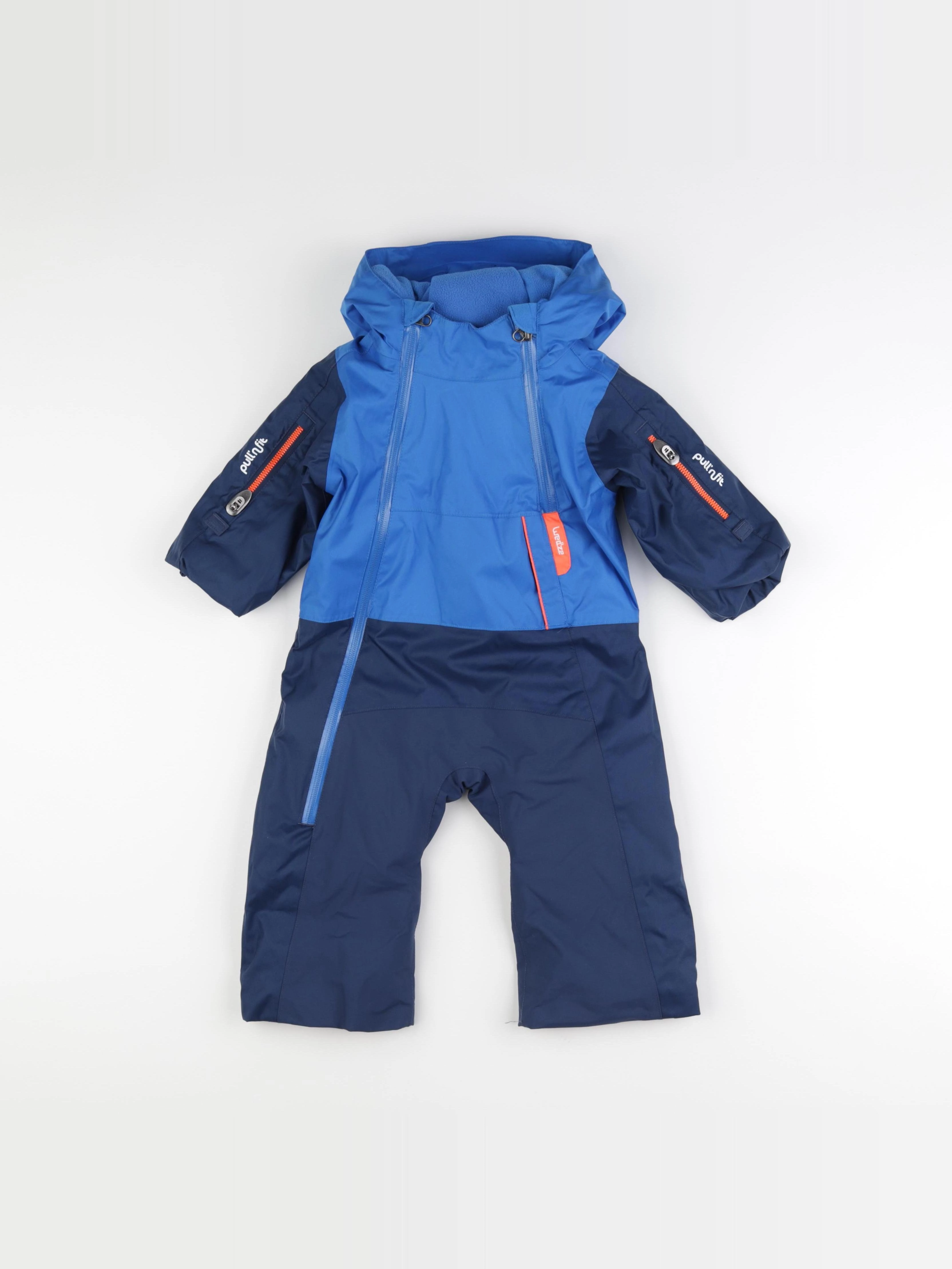 Decathlon ski - combinaison de ski bleu - 12/18 mois