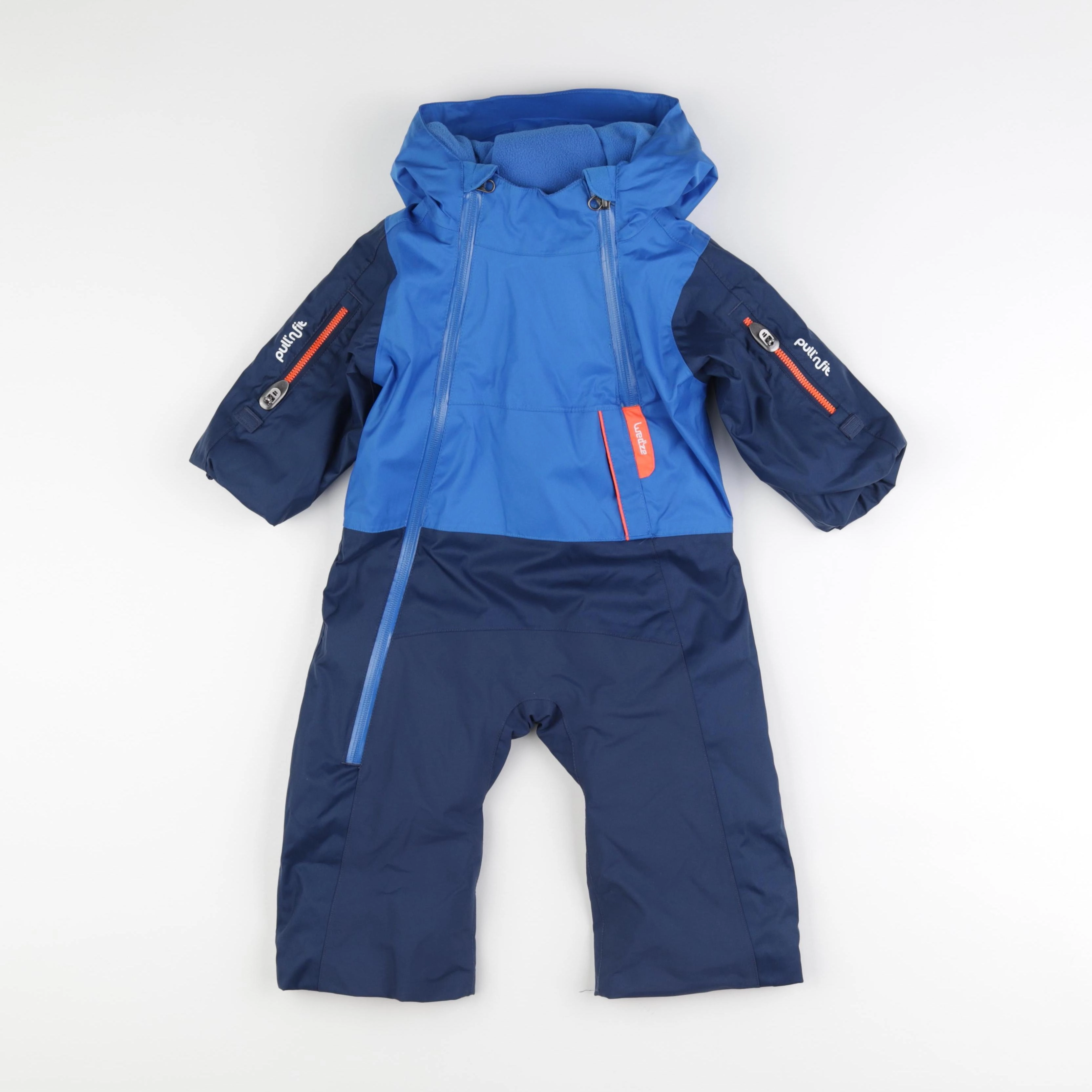 Decathlon ski - combinaison de ski bleu - 12/18 mois