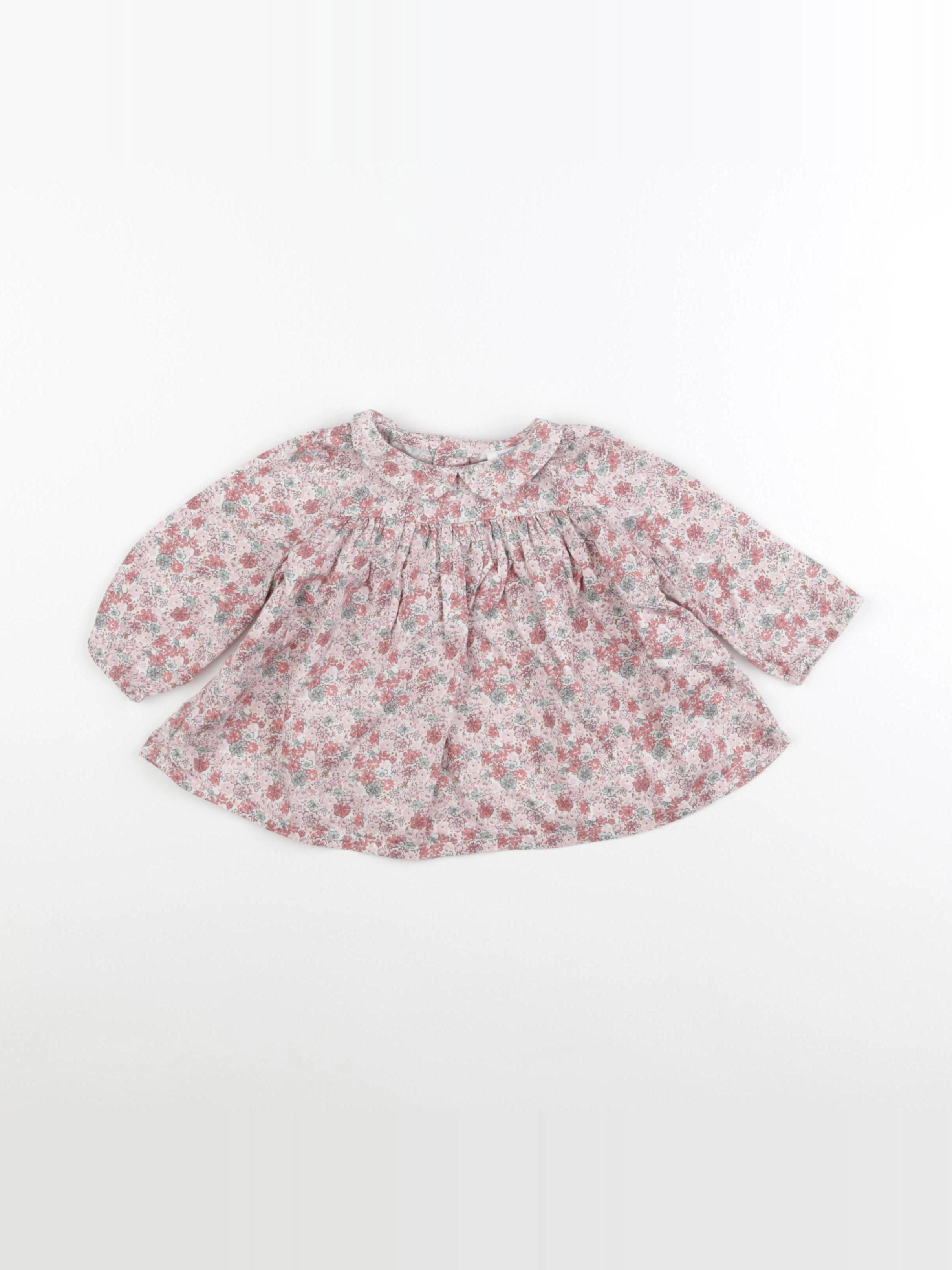 Boutchou - robe multicolore - 9 mois