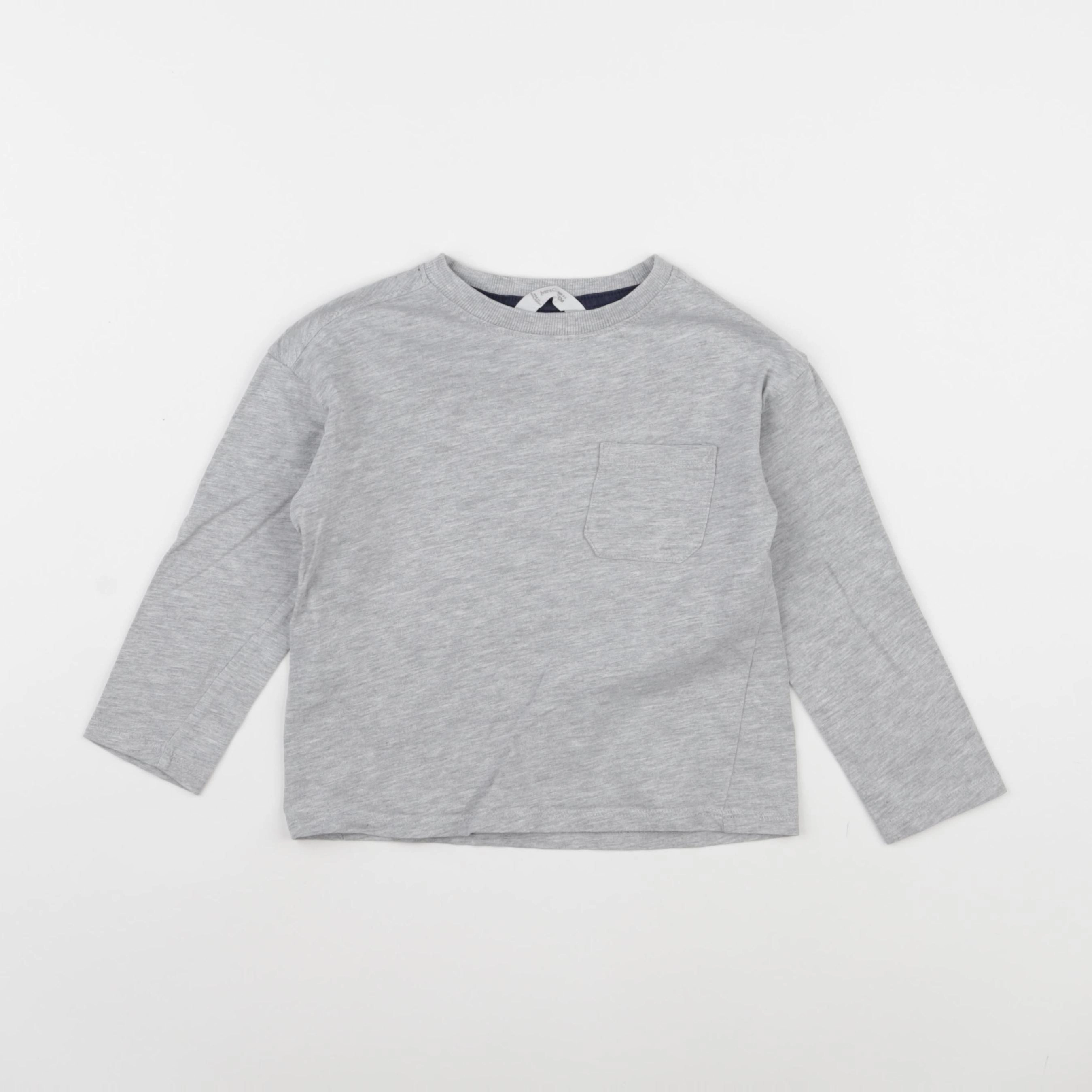 Mango - tee-shirt gris - 2/3 ans