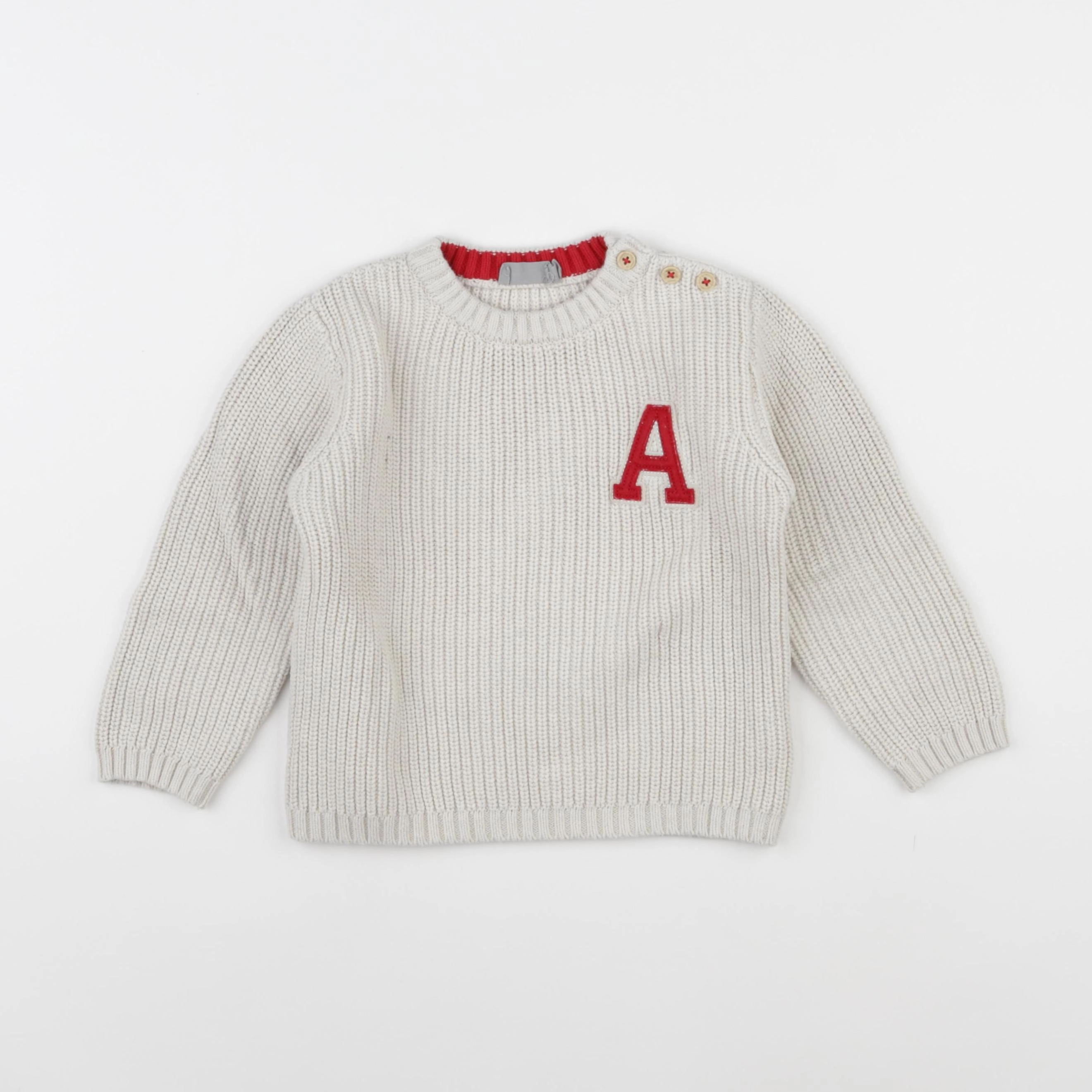Boutchou - pull beige - 36 mois