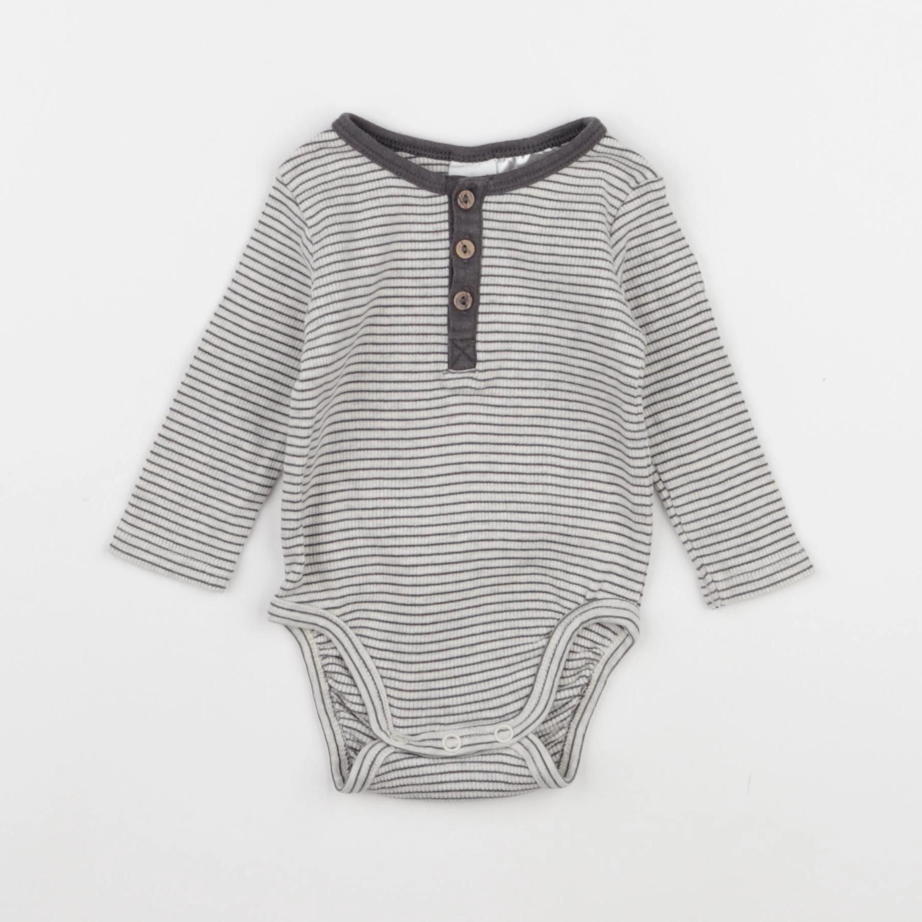 H&M - body multicolore - 1 mois