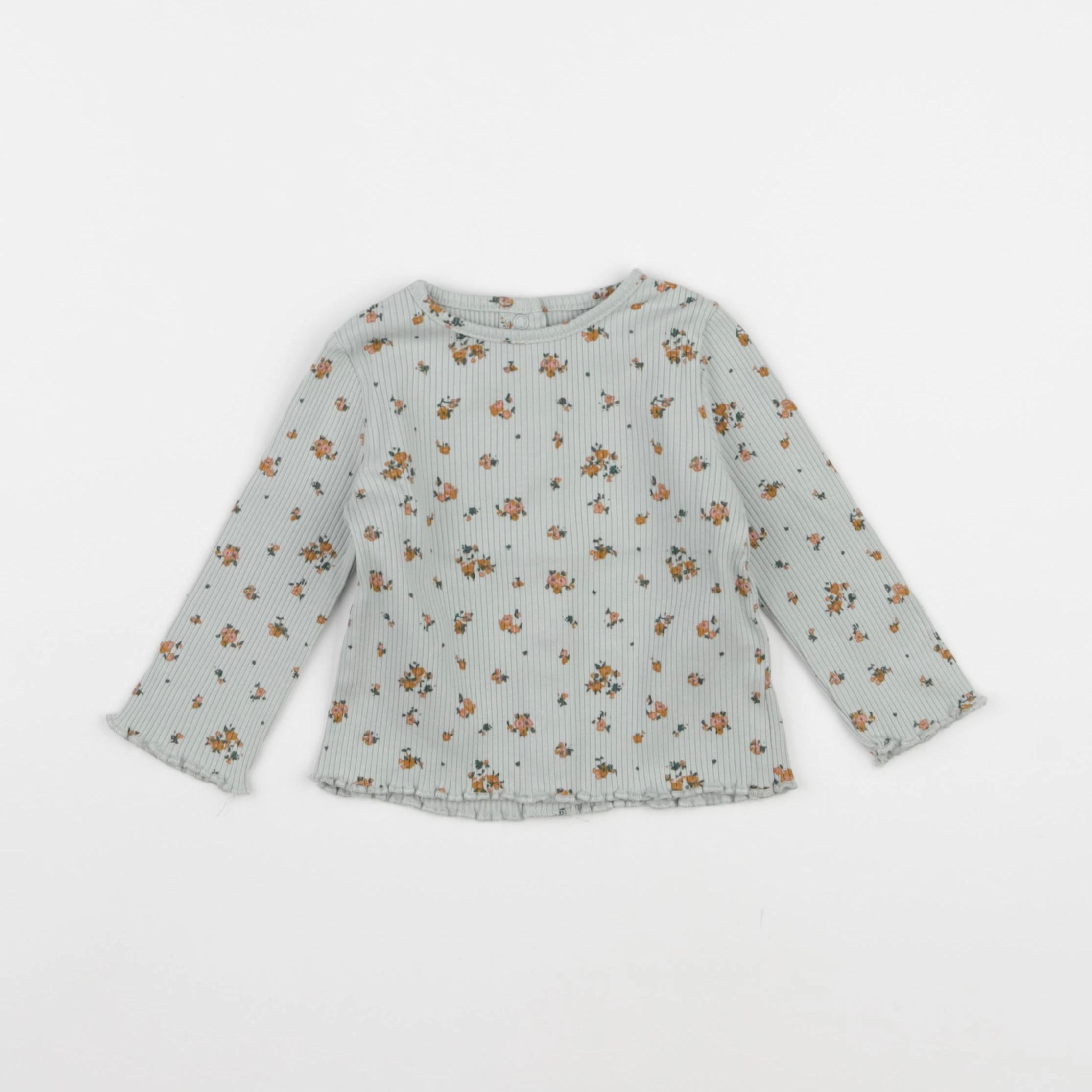 Vertbaudet - tee-shirt vert - 9 mois