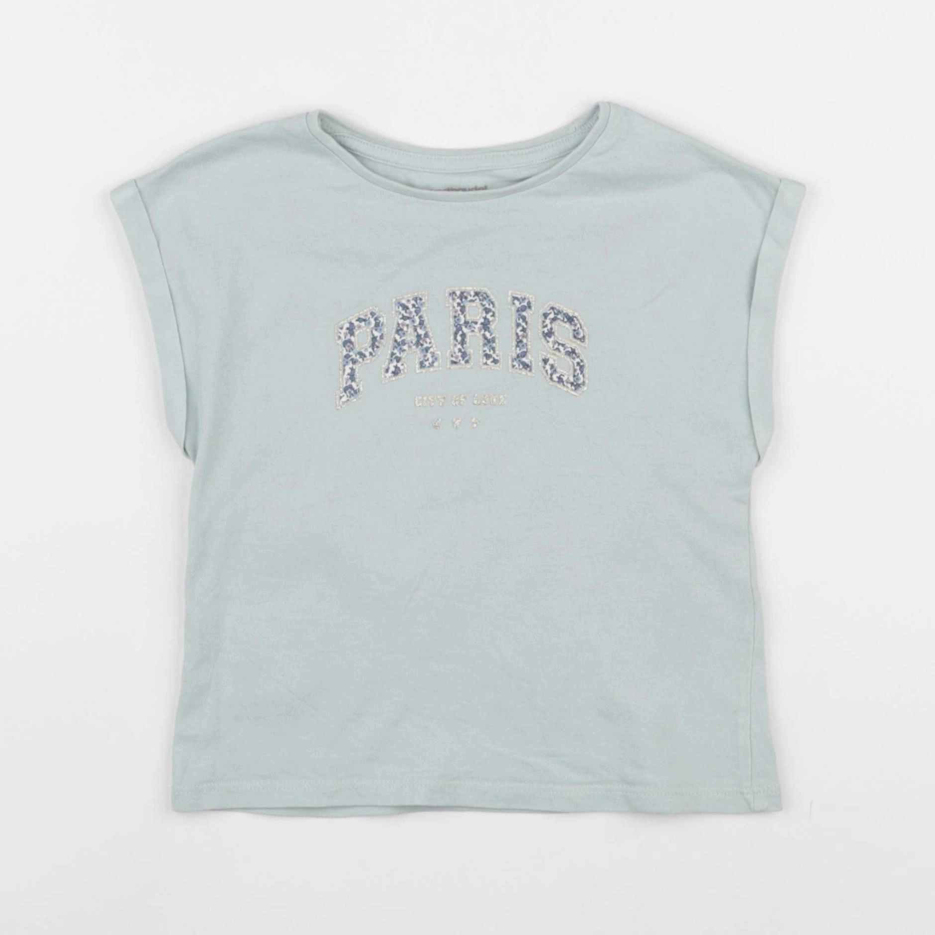 Vertbaudet - tee-shirt bleu - 3 ans