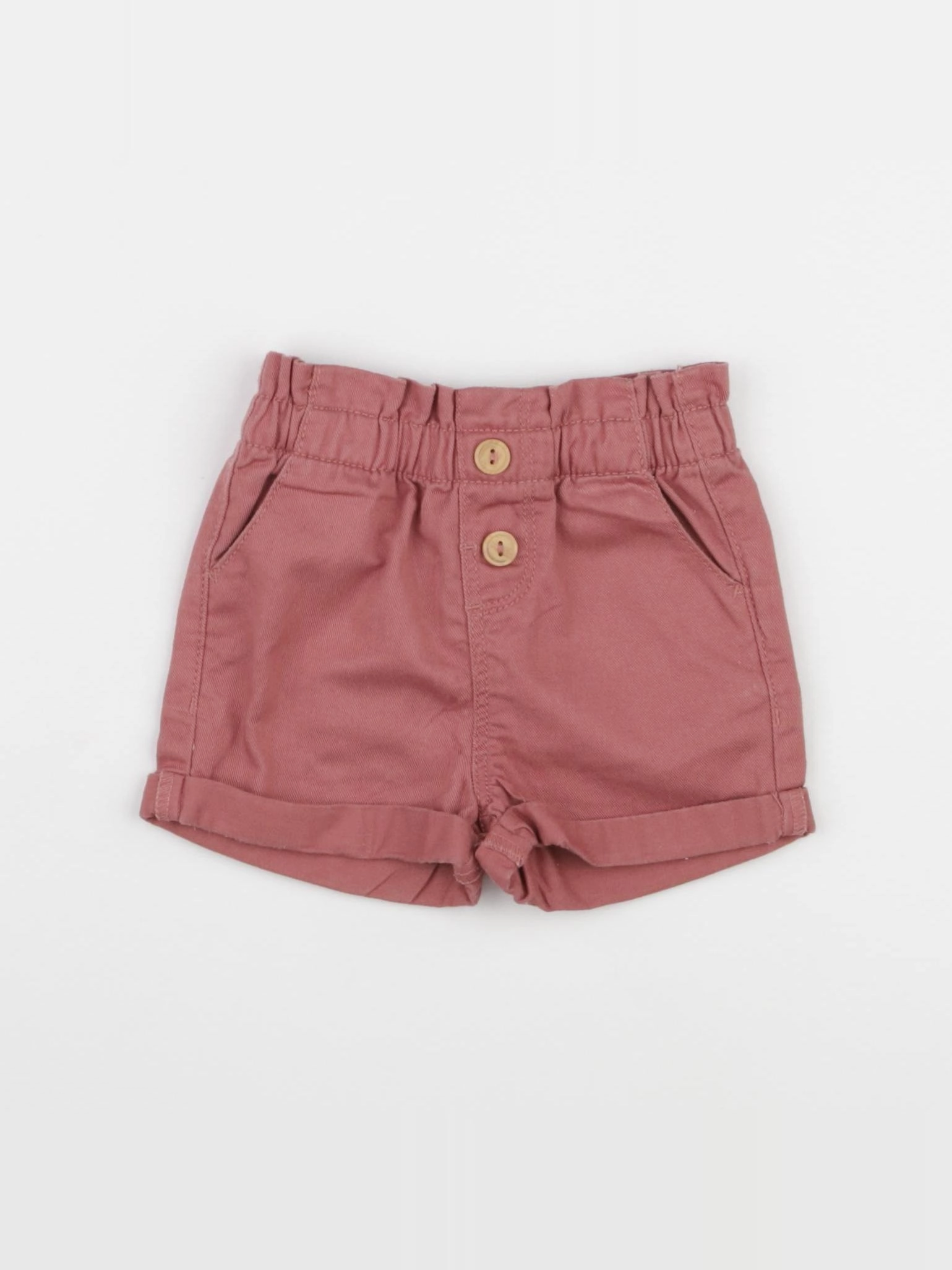 Vertbaudet - short rose - 6 mois